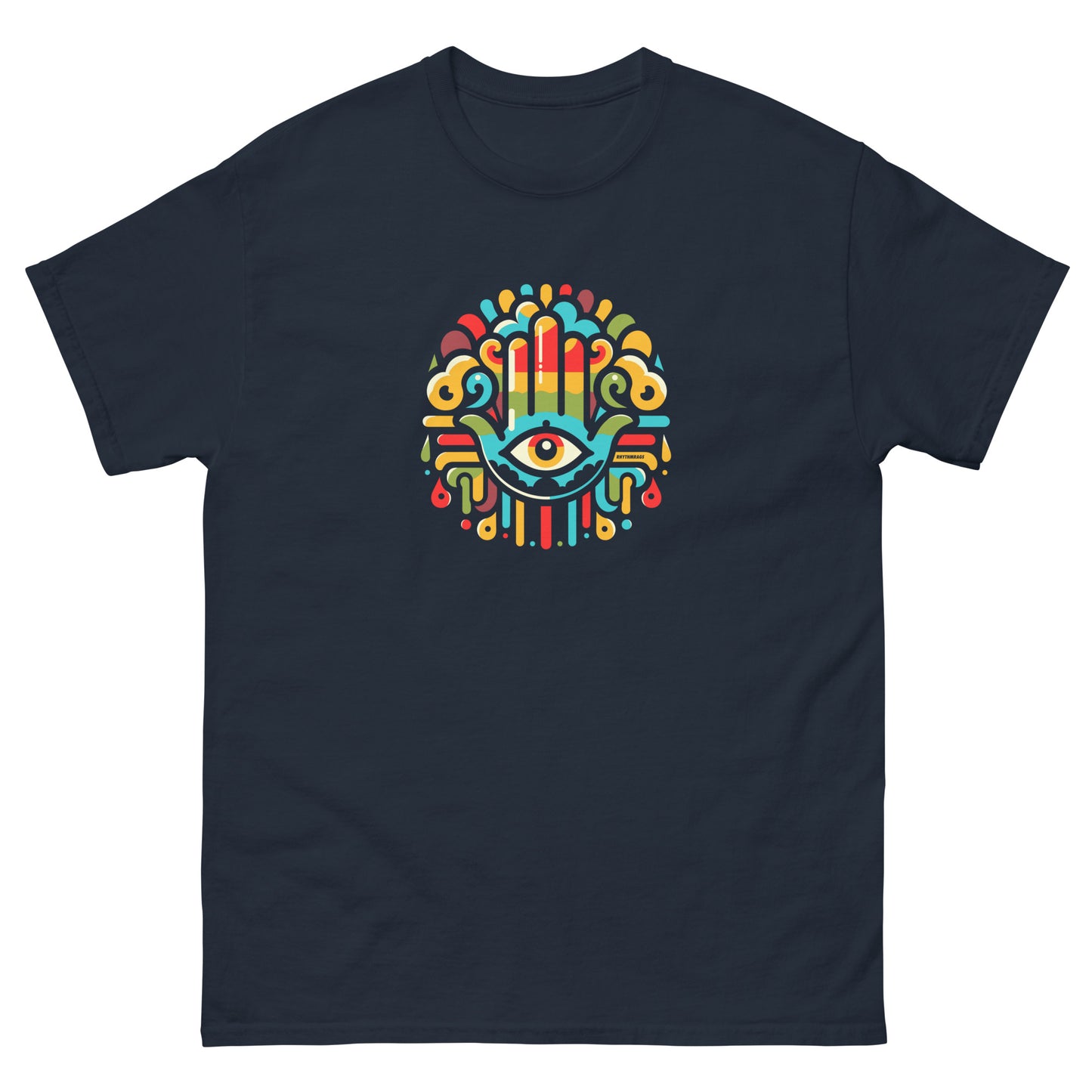 Hand-of-mary-reggae-t-shirt-navy