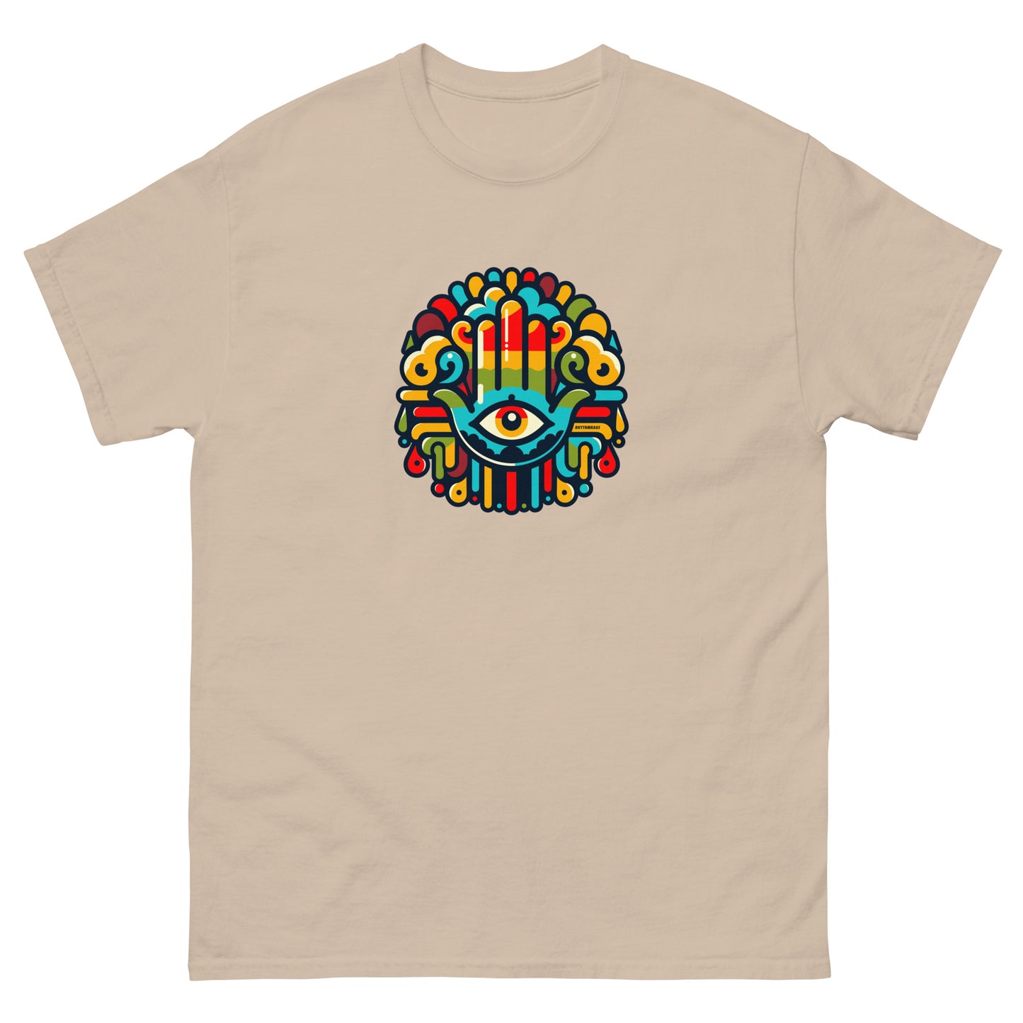 Hand-of-mary-reggae-t-shirt-sand
