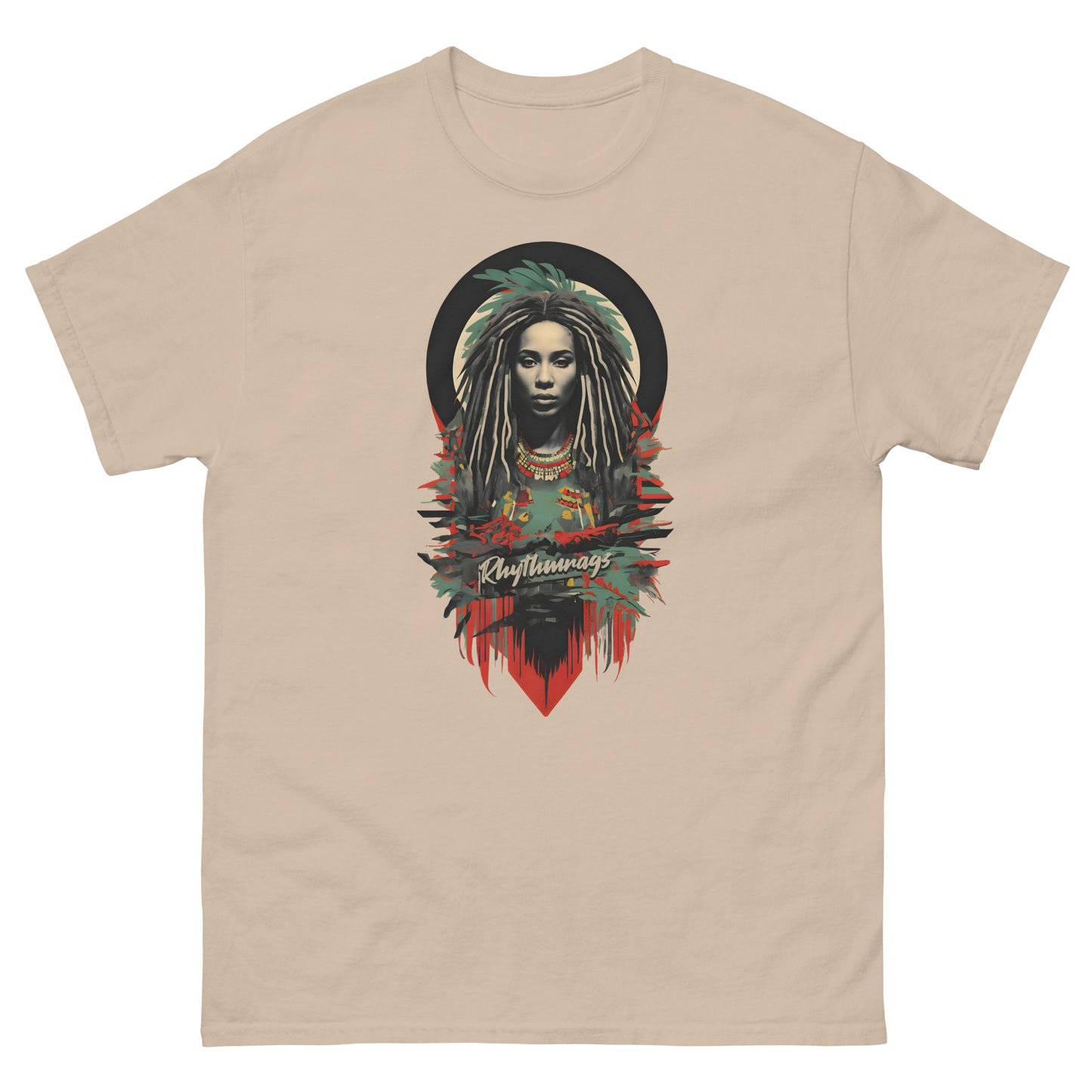 Island-vibration-reggae-t-shirt-sand