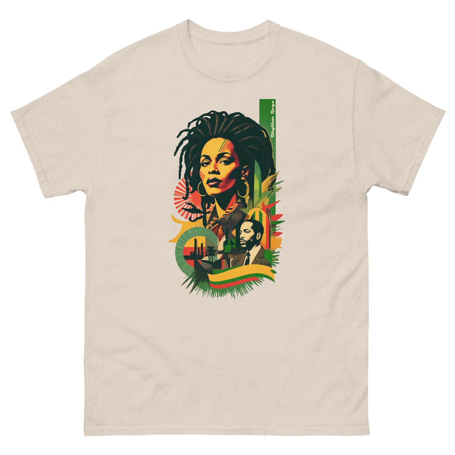 Kingston-groove-reggae-t-shirt-natural