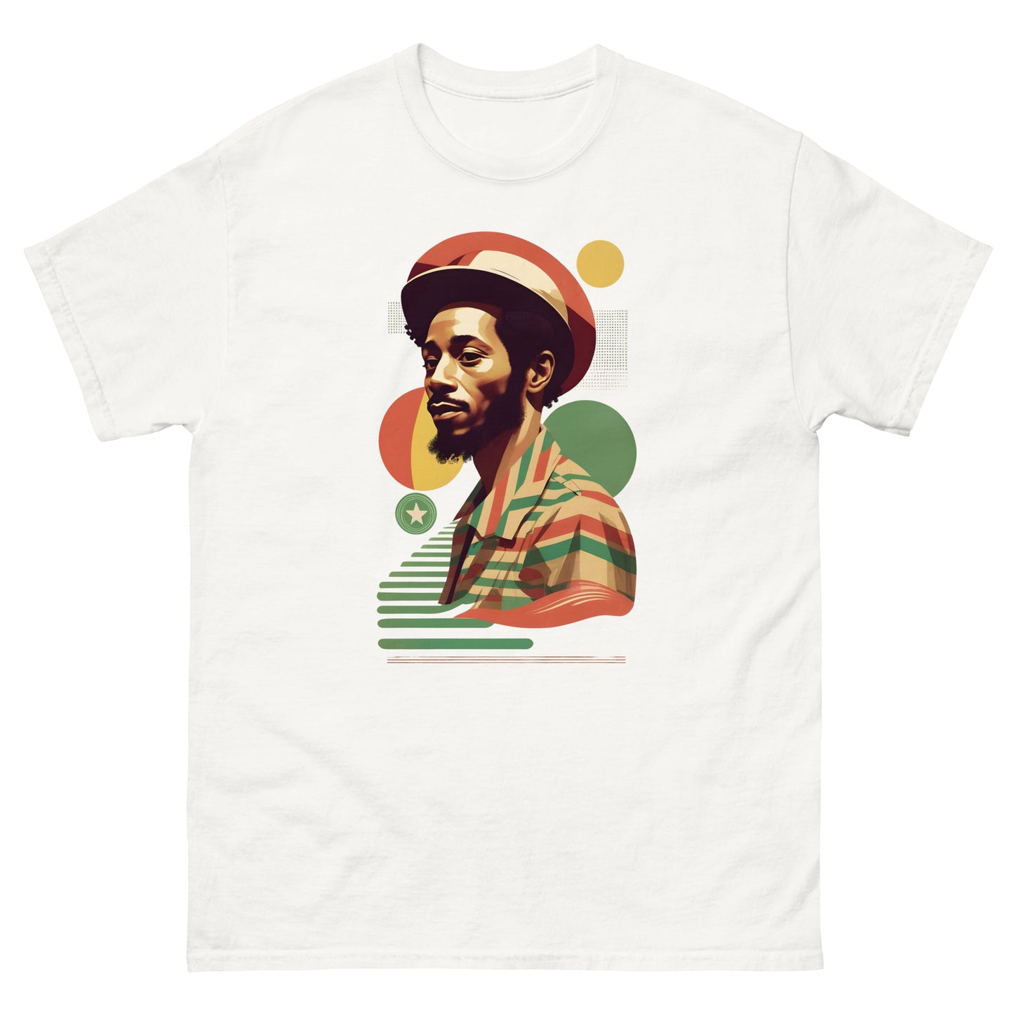 Reggae-retro-reggae-t-shirt-white
