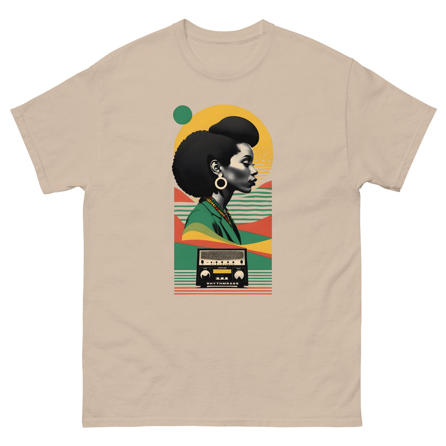 Reggae-roots-reggae-t-shirt-sand