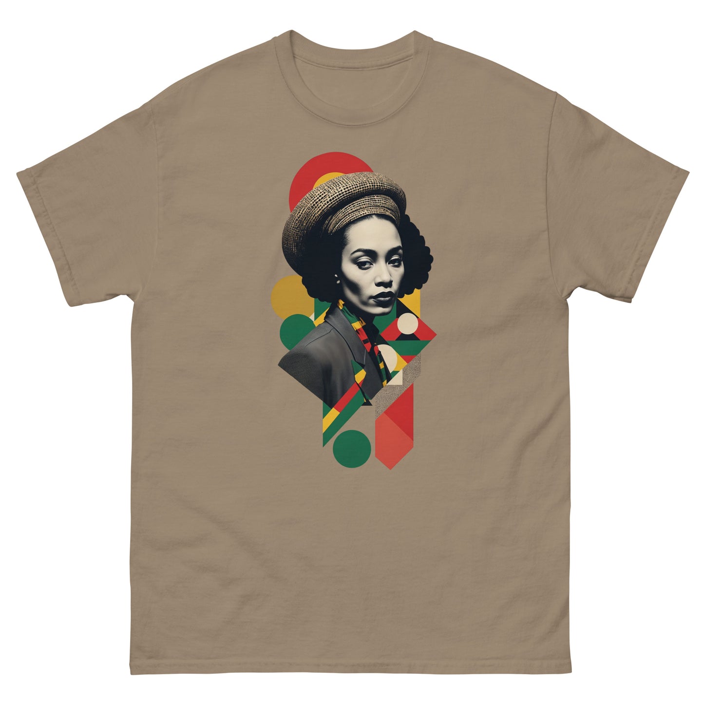 Roots-reggae-t-shirt-brown-savana