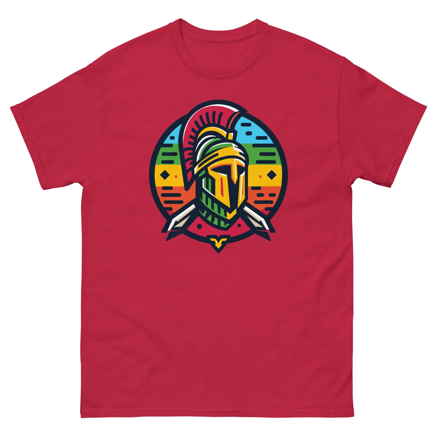 Trojan-records-reggae-t-shirt-cardinal