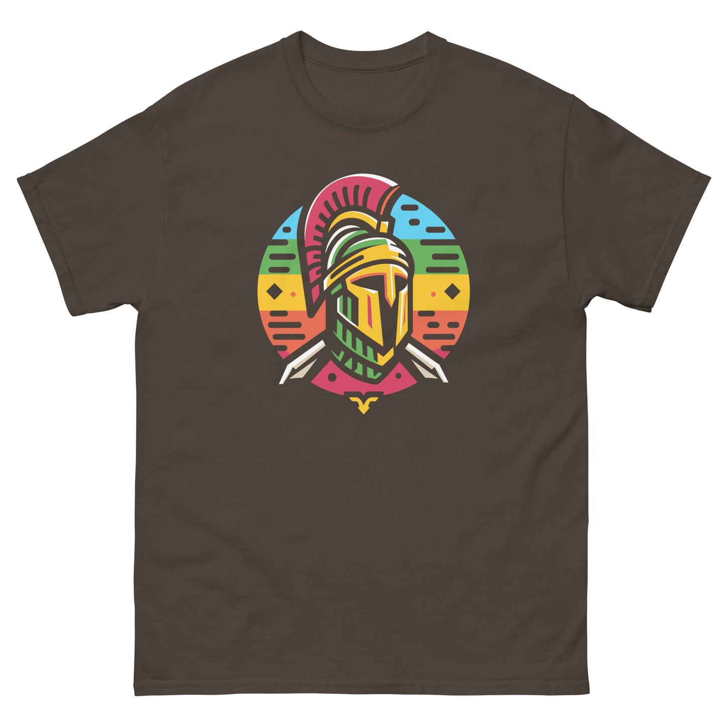 Trojan-records-reggae-t-shirt-dark-chocolate