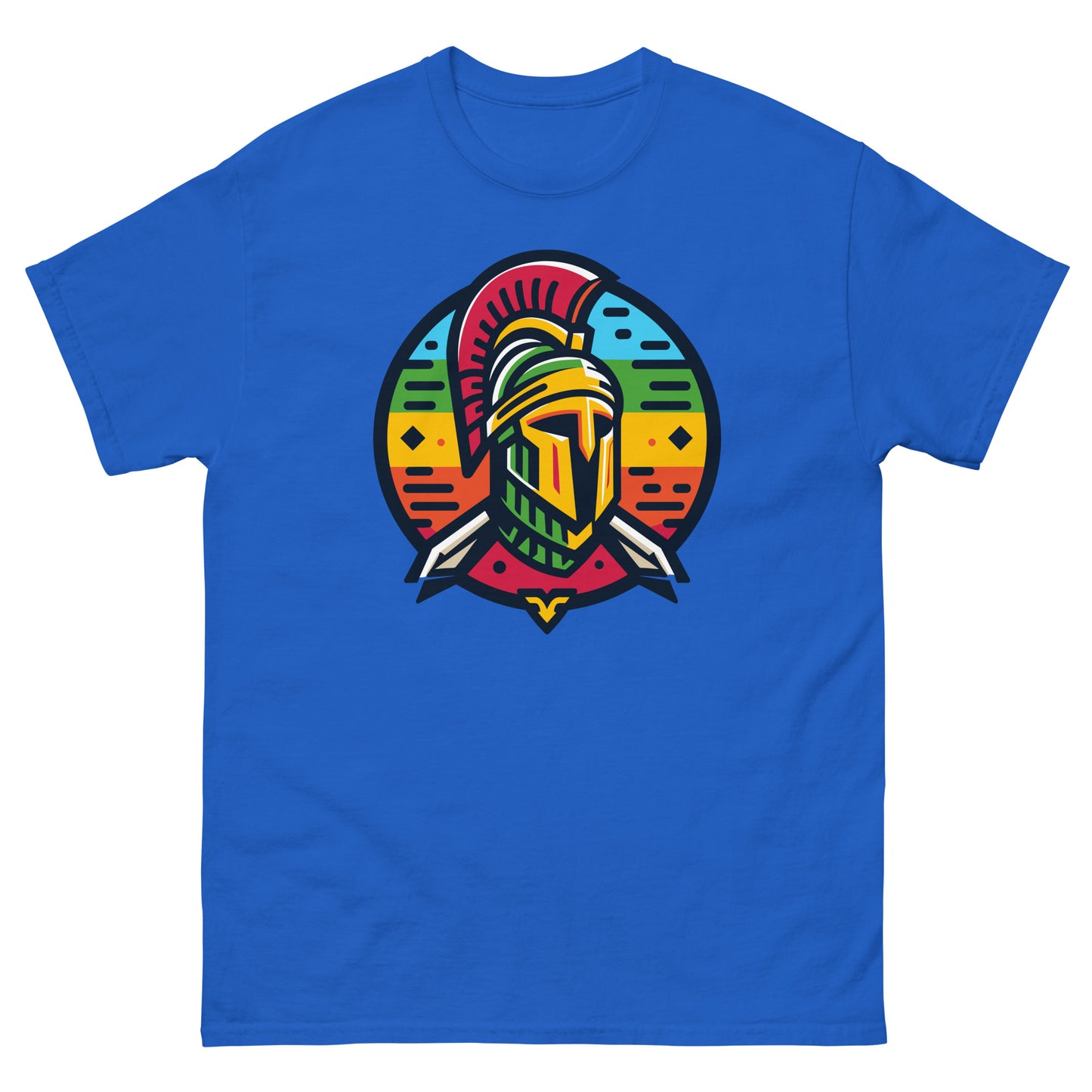 Trojan-records-reggae-t-shirt-royal