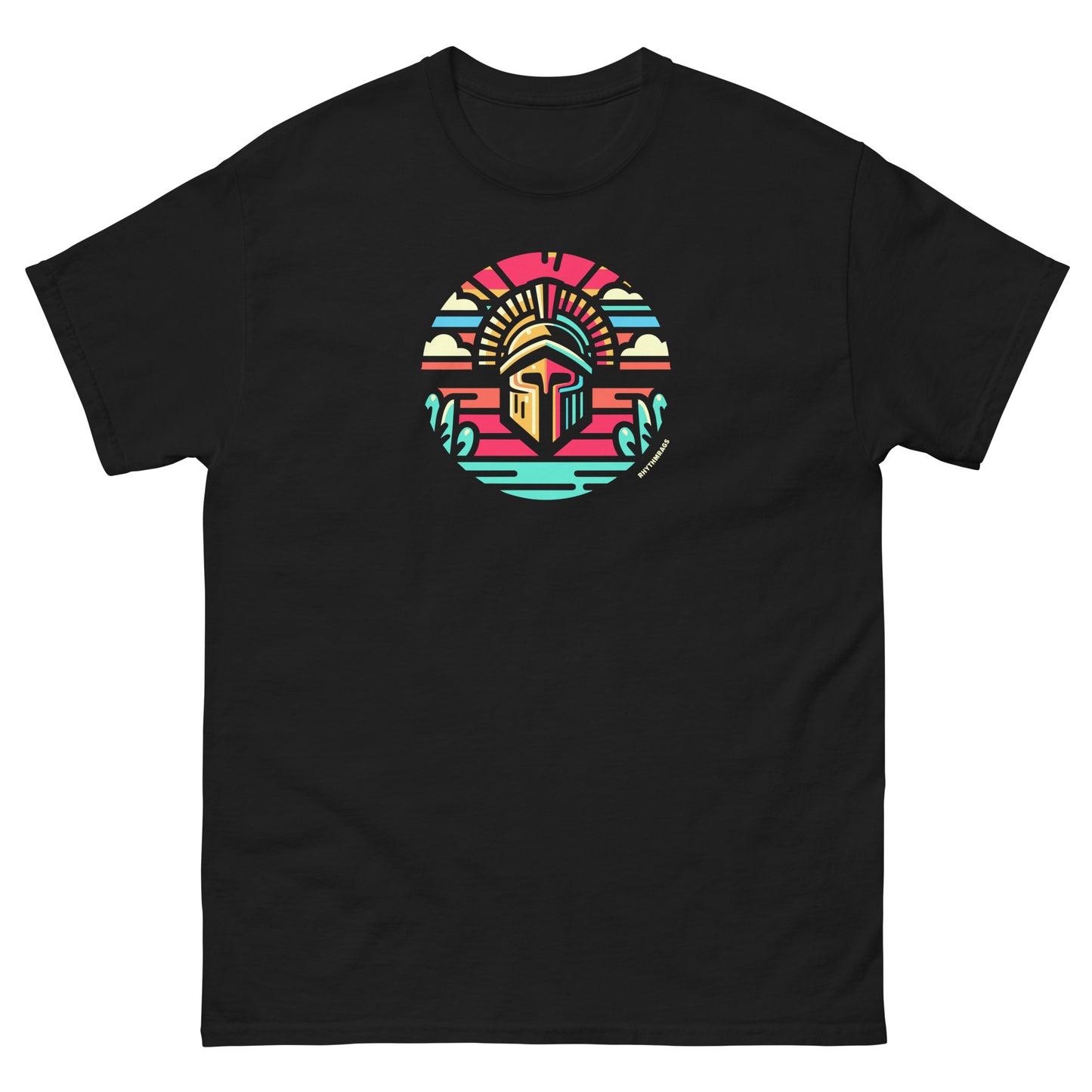 Trojan-reggae-t-shirt-black-front