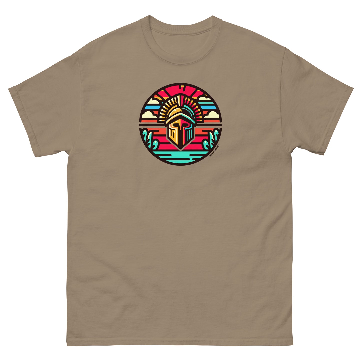 Trojan-reggae-t-shirt-brown-savana-front