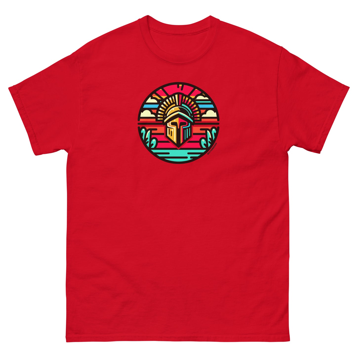 Trojan-reggae-t-shirt-red-front