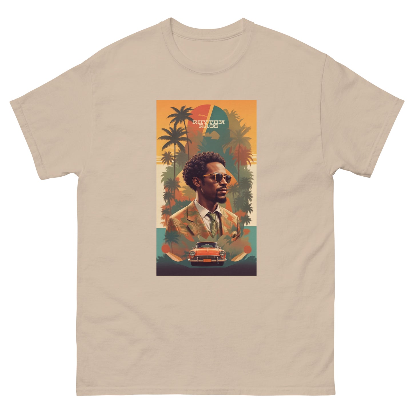 Tropical-rhythm-reggae-t-shirt-sand