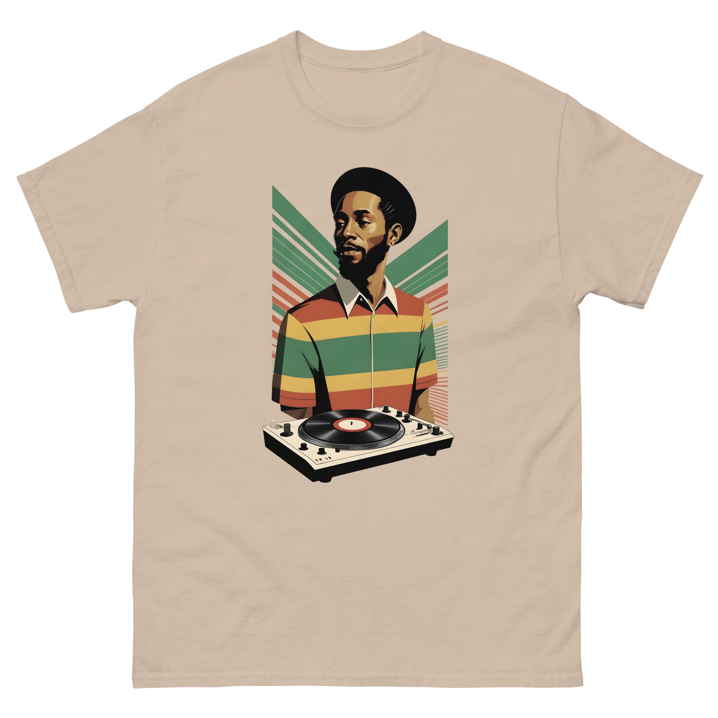 Vintage-groove-reggae-t-shirt-sand