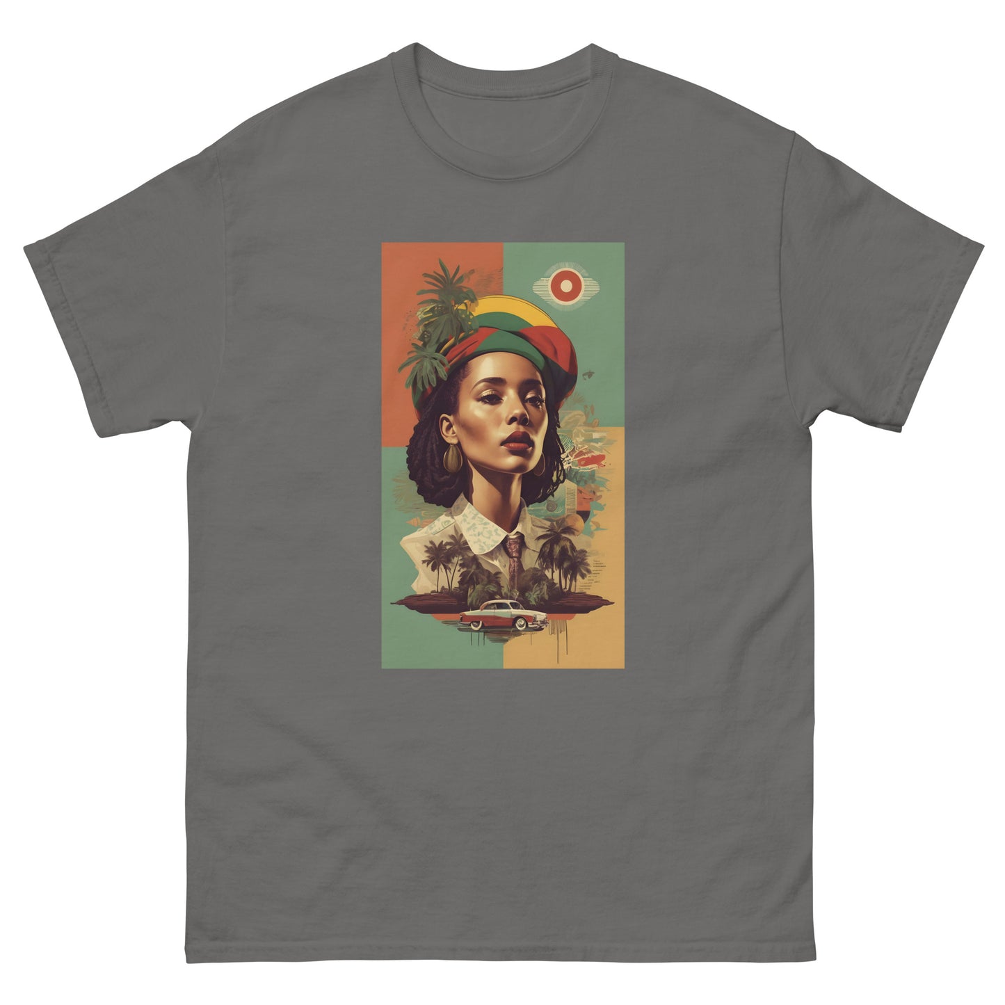 Vintage-vibration-reggae-t-shirt-charcoal
