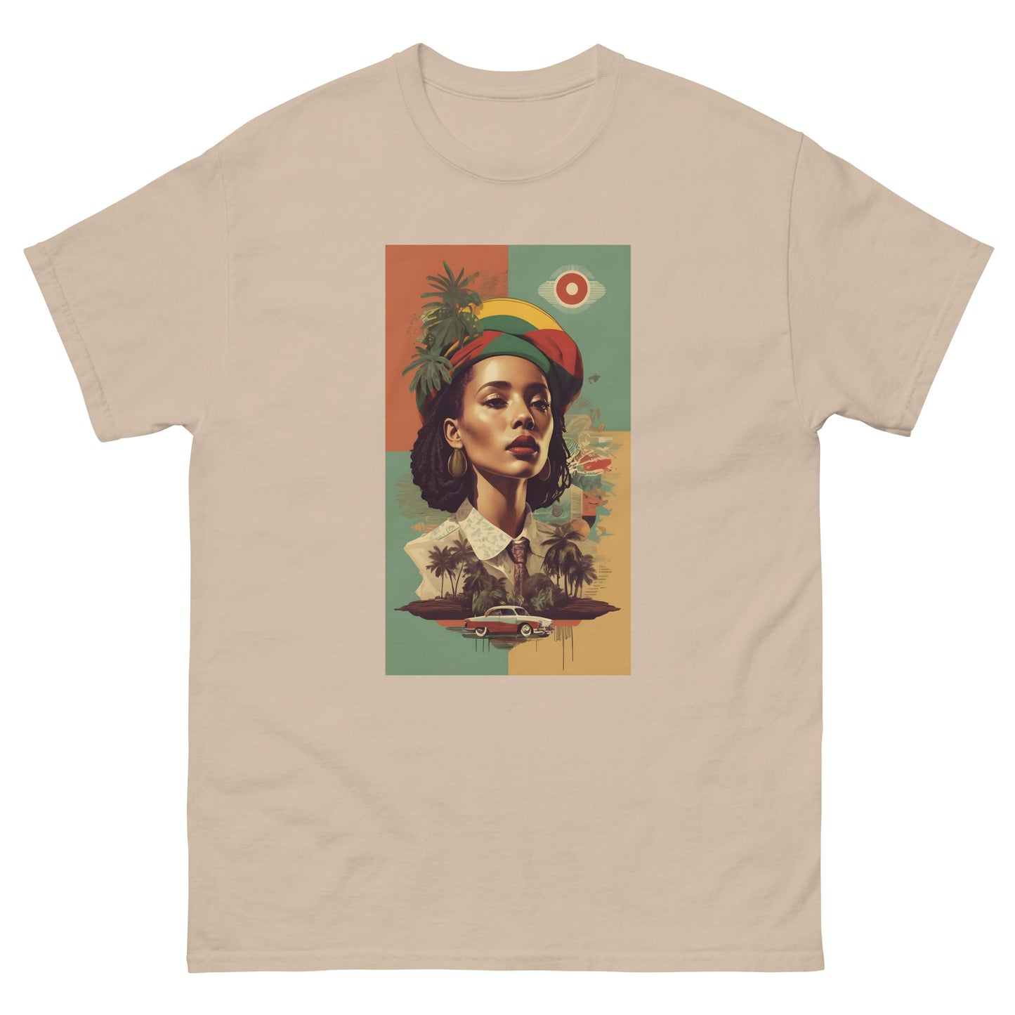 Vintage-vibration-reggae-t-shirt-sand