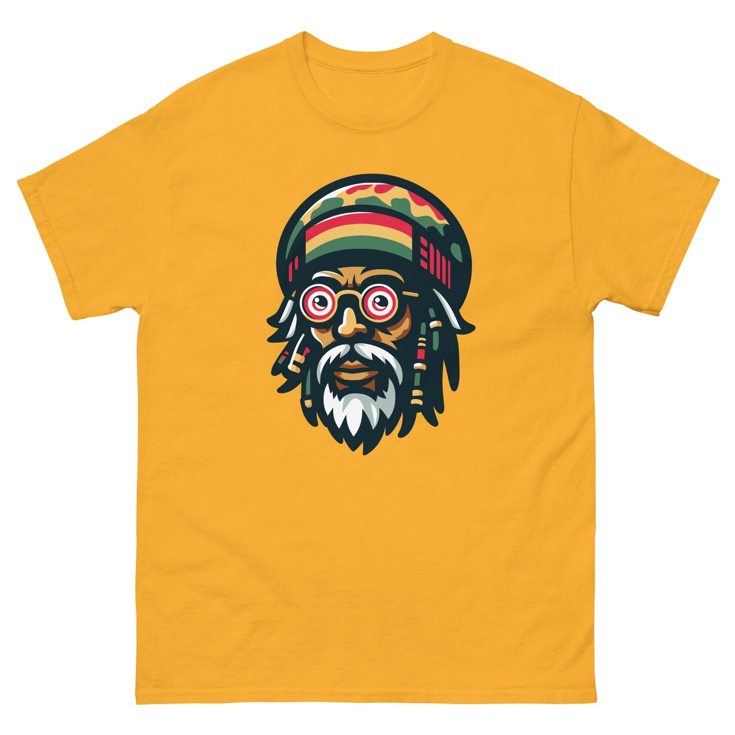 cool-rasta-reggae-t-shirt-gold