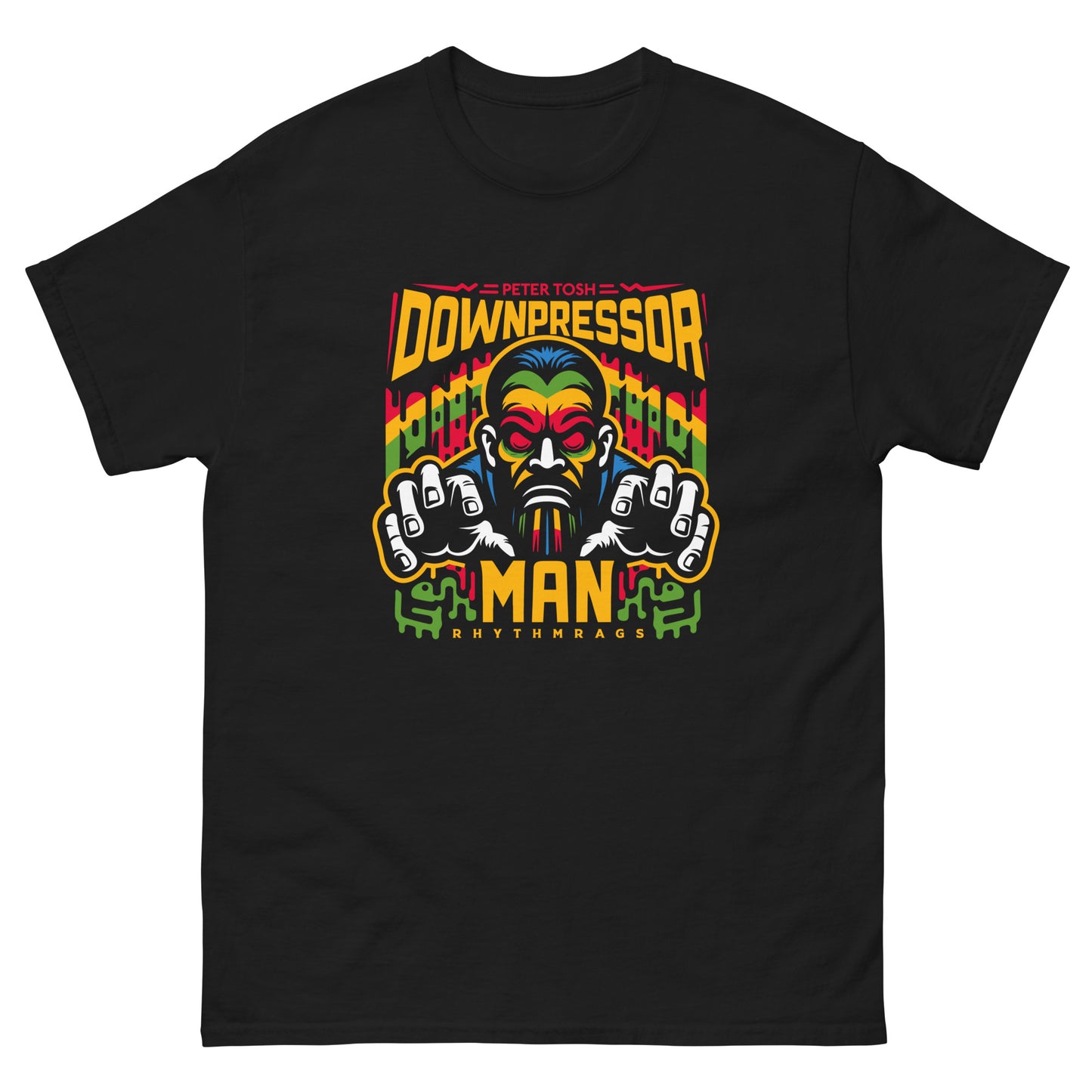 downpressor-man-reggae-t-shirt-black