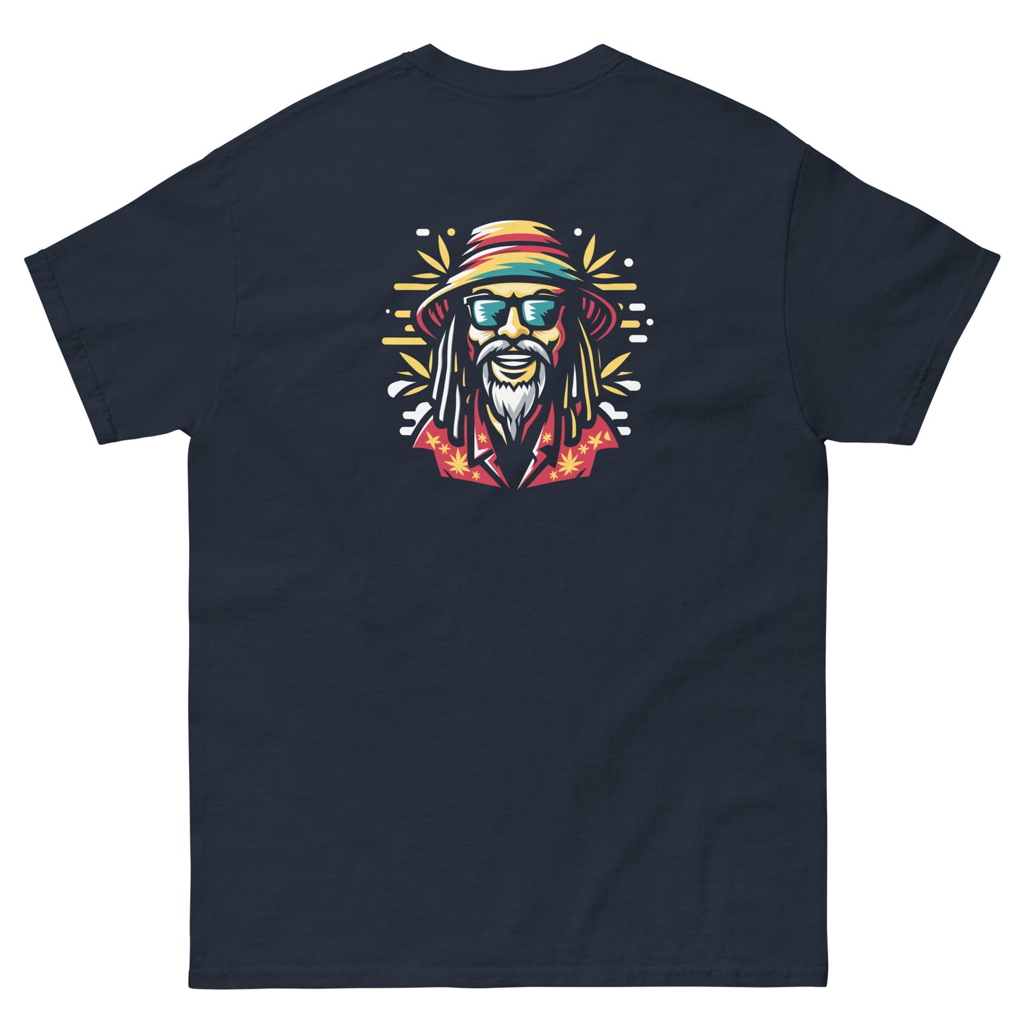 japanese-rasta-reggae-t-shirt-navy-back