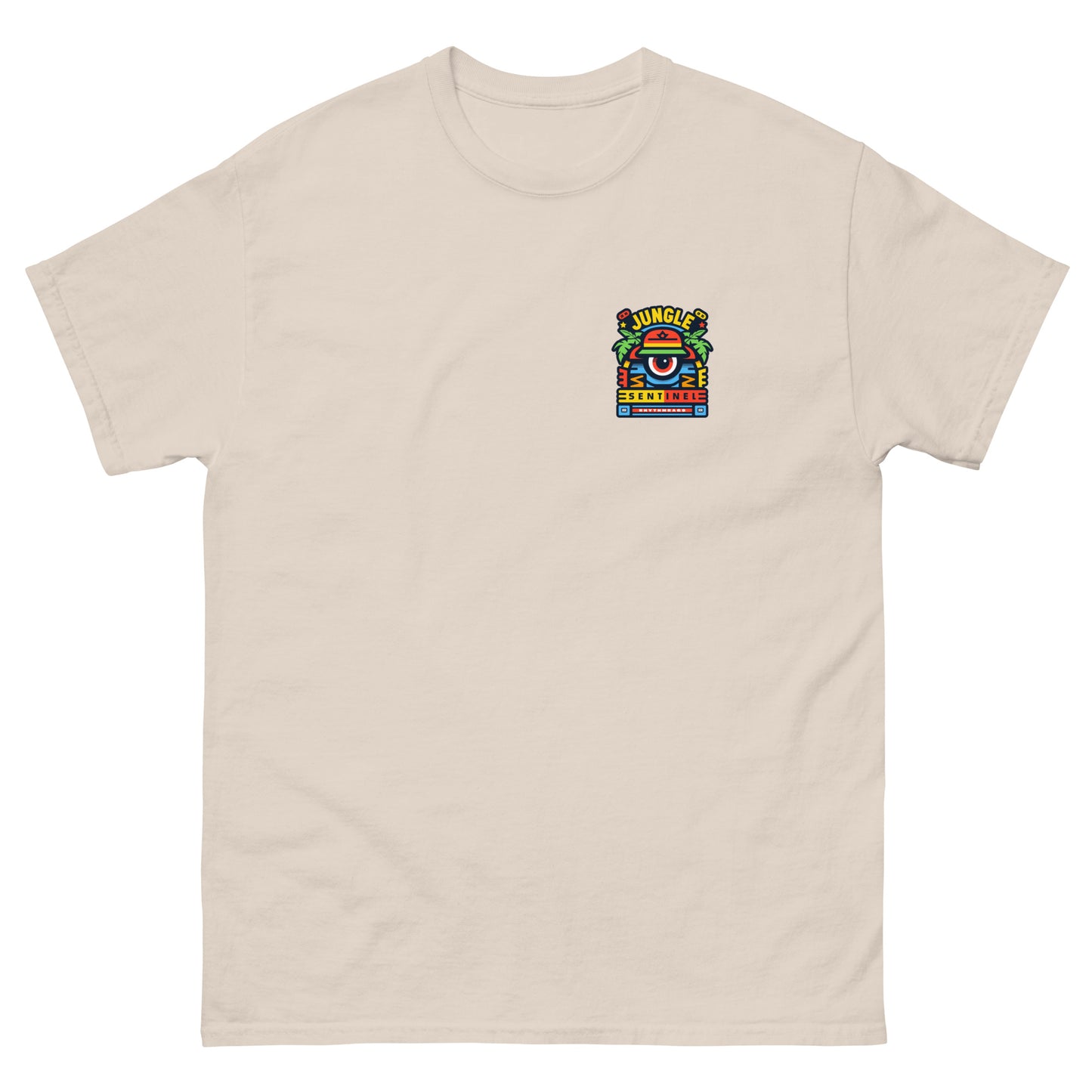 jungle-sentinel-reggae-t-shirt-natural-front
