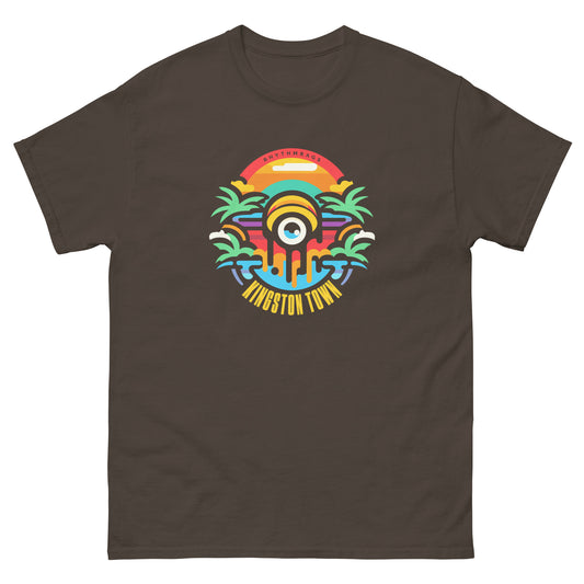kingston-town-reggae-t-shirt-dark-chocolate