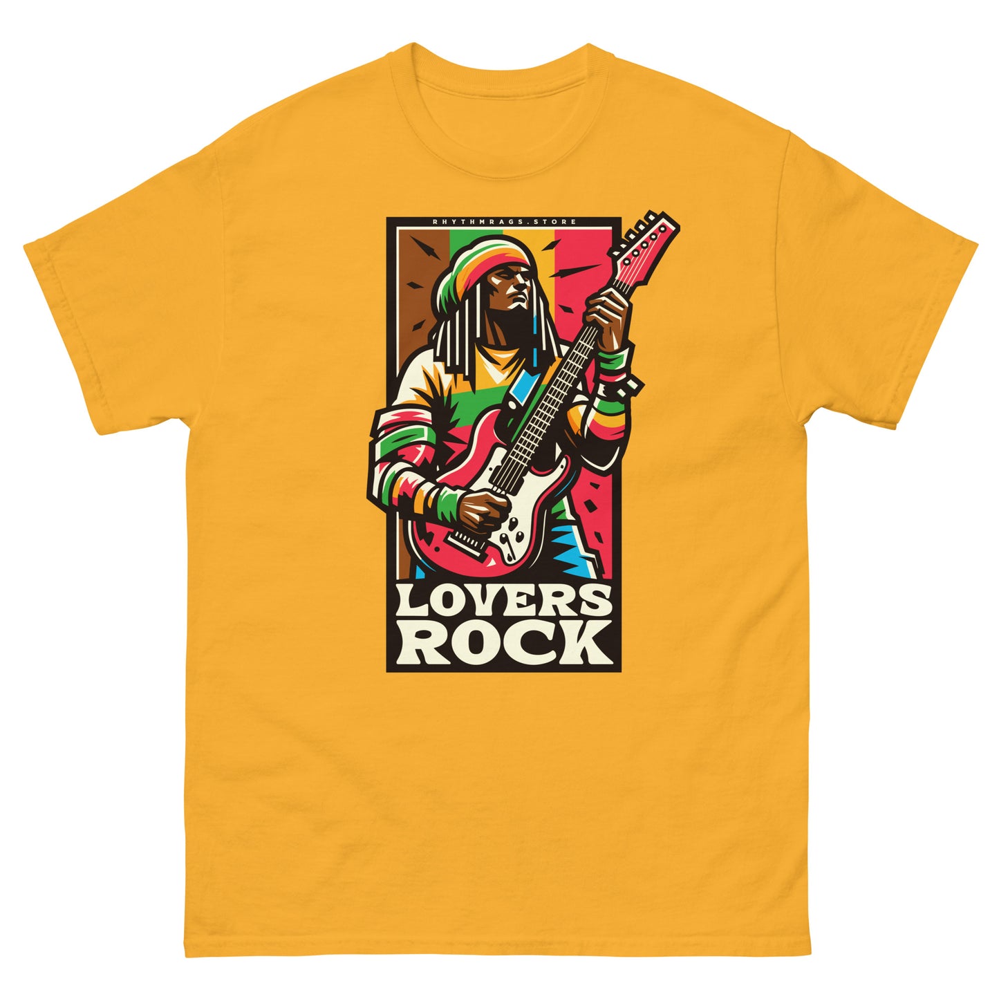 lovers-rock-reggae-t-shirt-gold