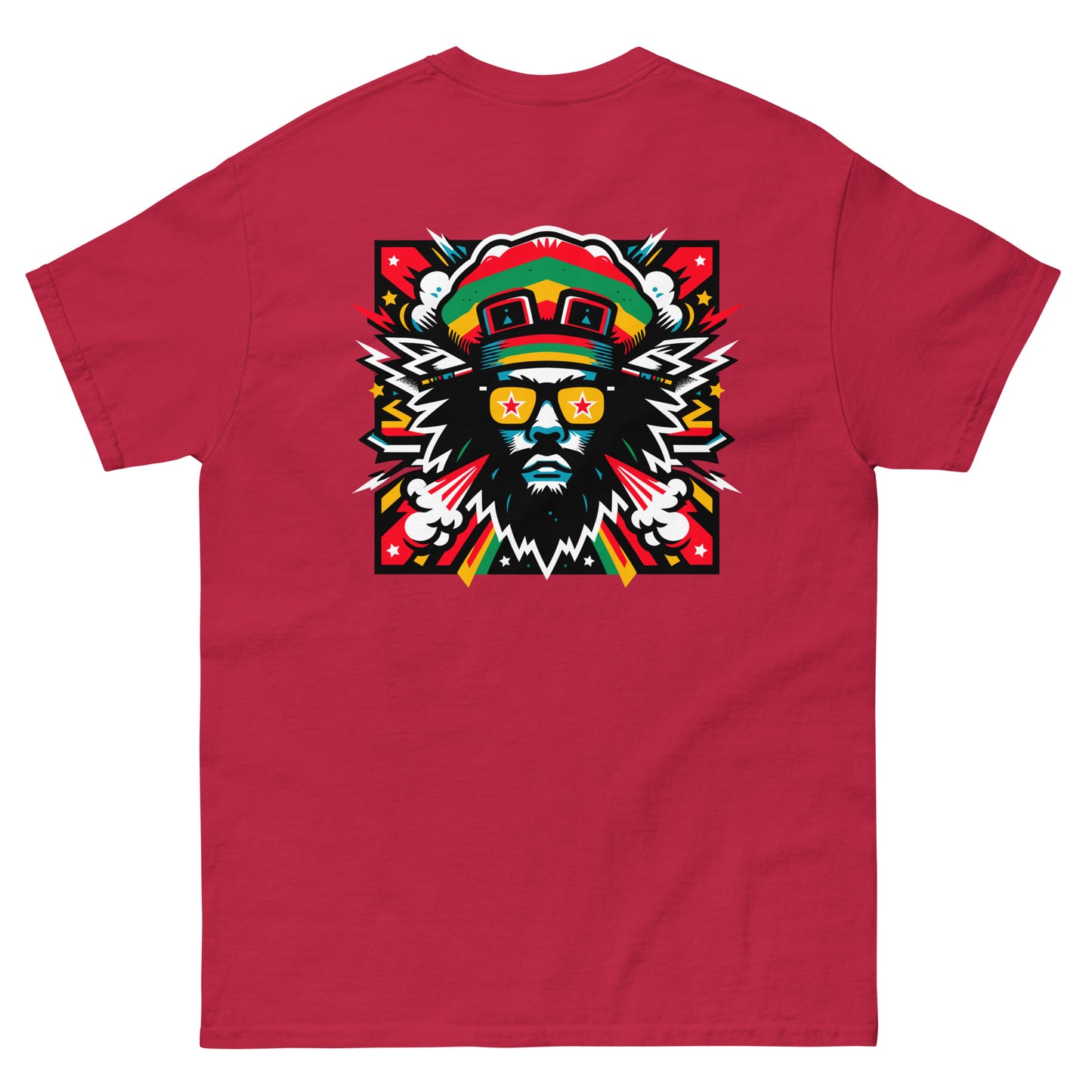 mystic-man-reggae-t-shirt-cardinal-back