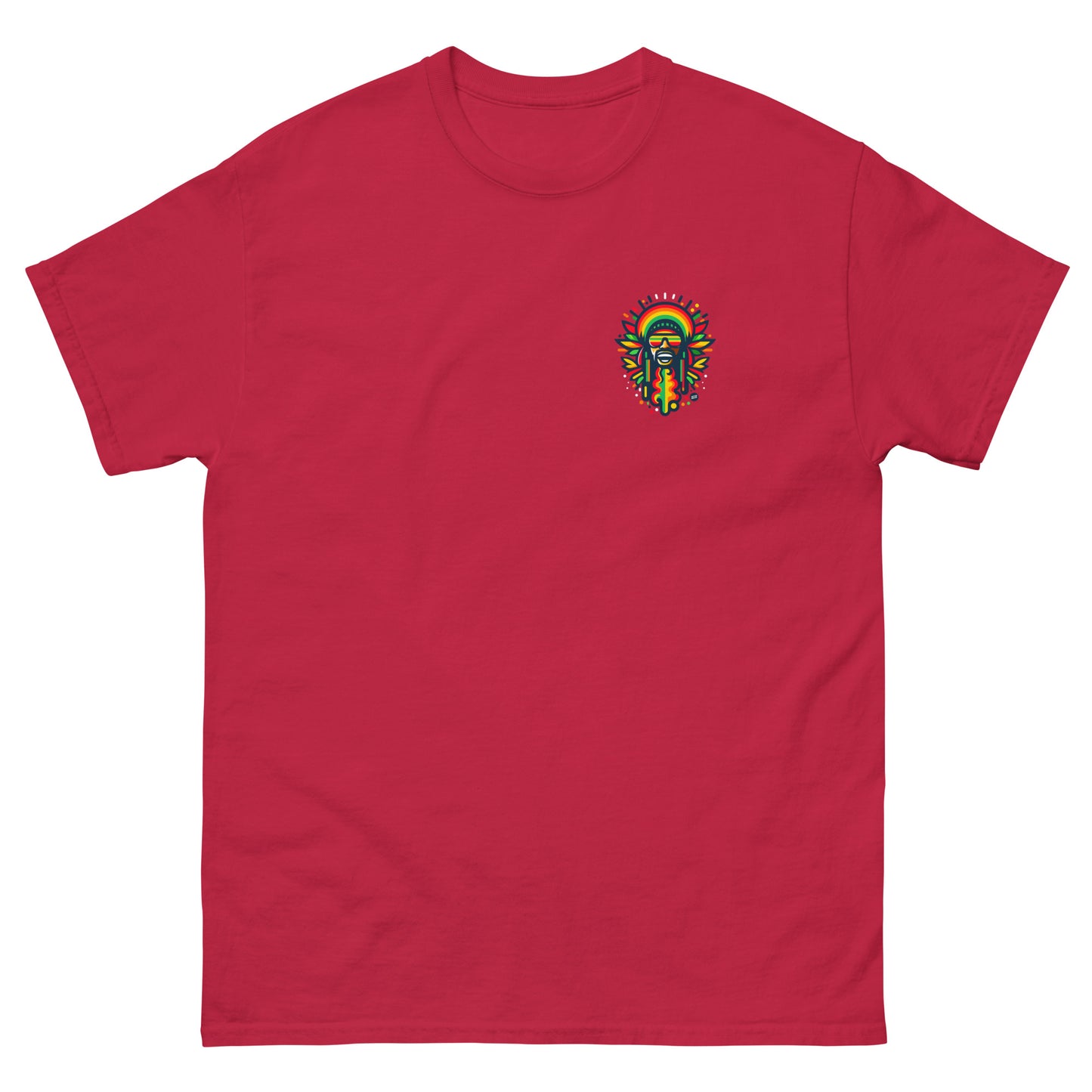rasta-vibration-reggae-t-shirt-cardinal-front