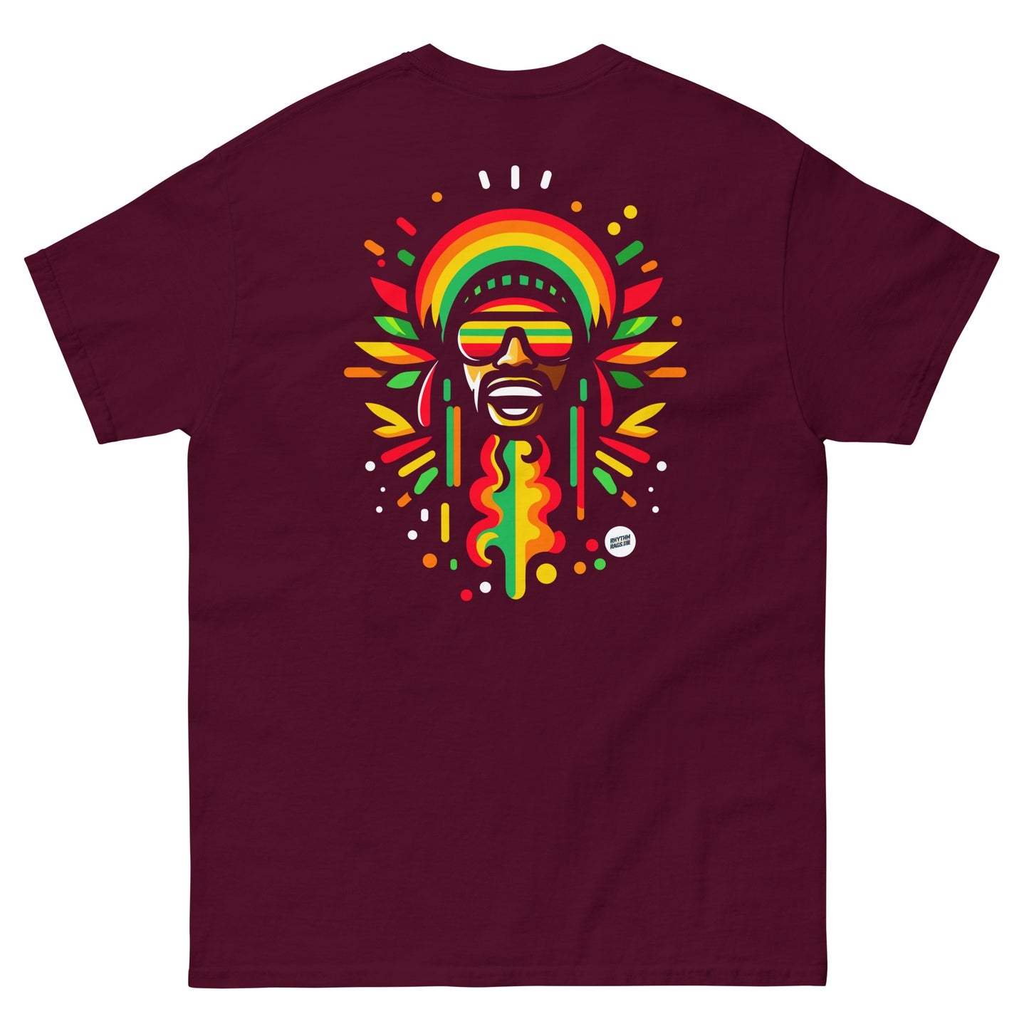 rasta-vibration-reggae-t-shirt-maroon-back