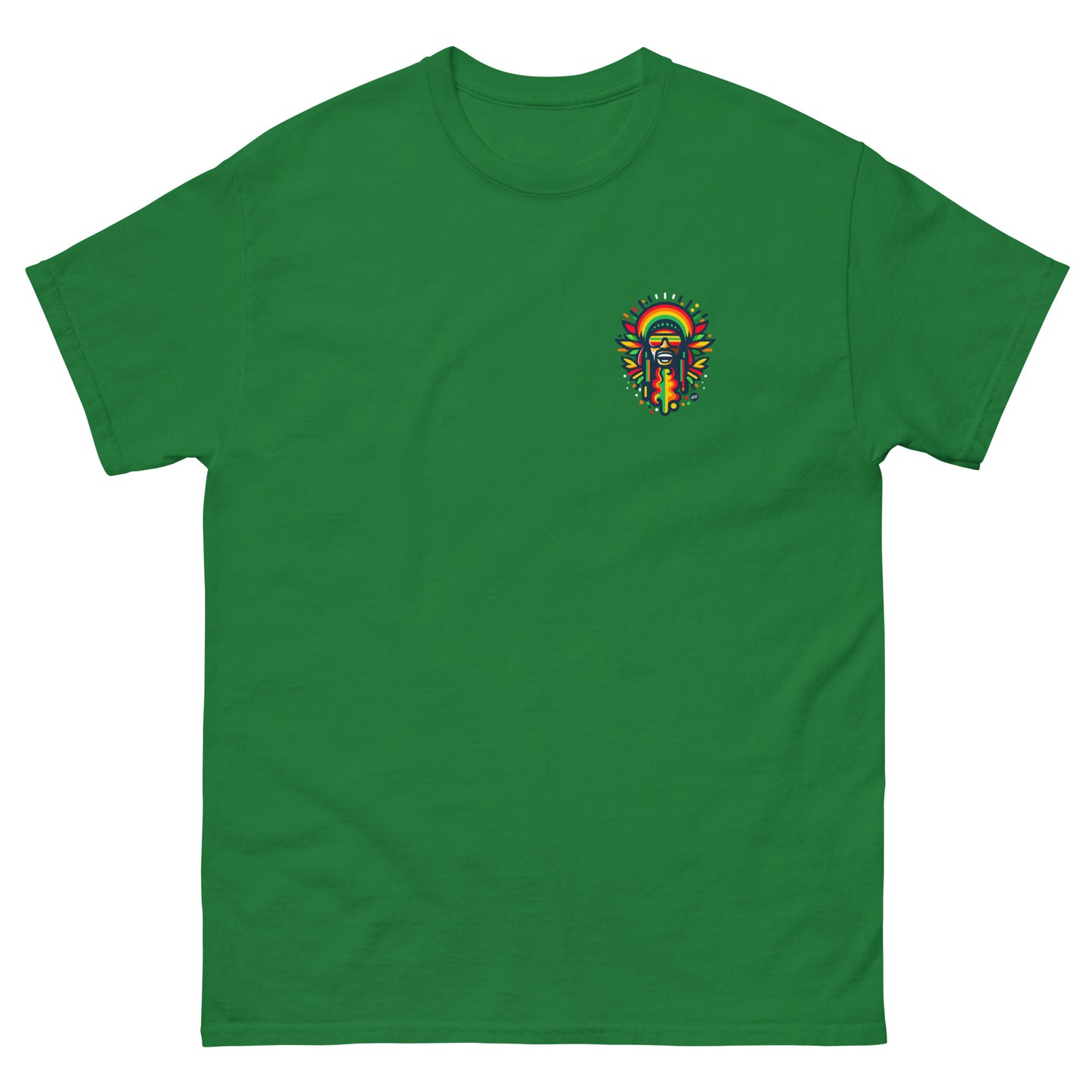 rasta-vibration-reggae-t-shirt-turf-green-front
