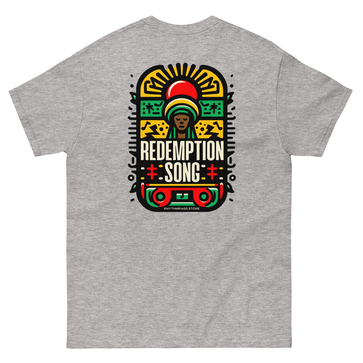 redemption-song-2-reggae-t-shirt-sport-grey-back