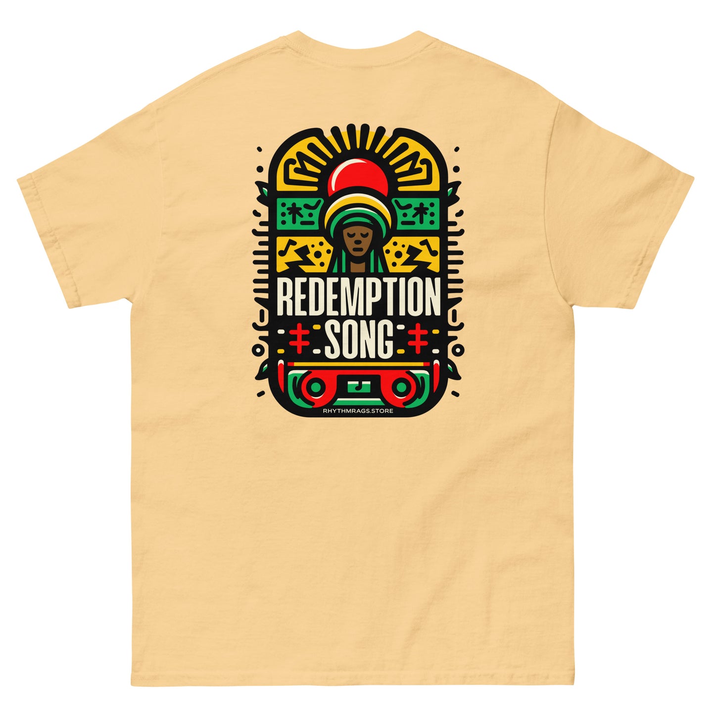 redemption-song-2-reggae-t-shirt-yellow-haze-back