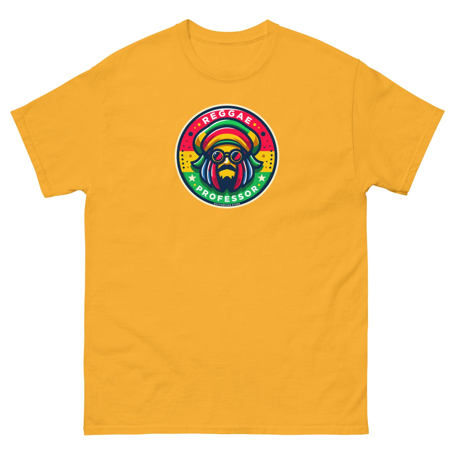 reggae-professor-reggae-t-shirt-gold