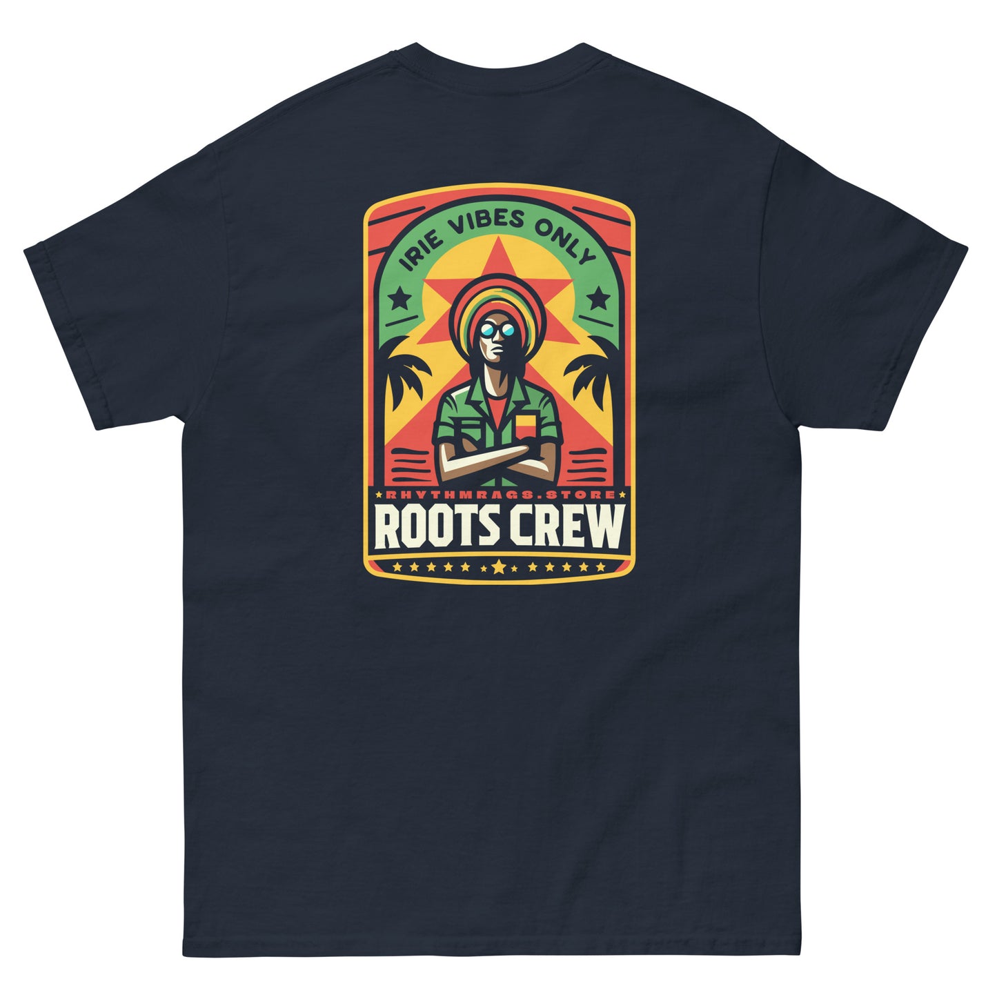 roots-crew-reggae-t-shirt-navy-back
