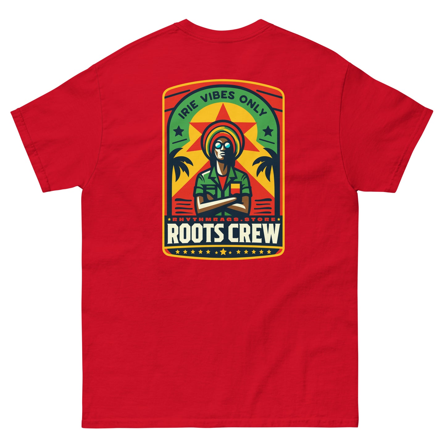 roots-crew-reggae-t-shirt-red-back