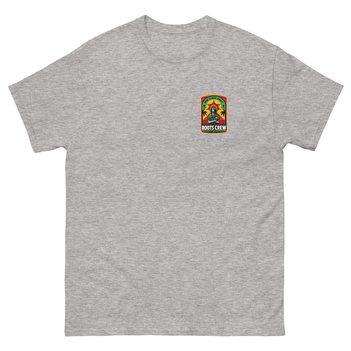 roots-crew-reggae-t-shirt-sport-grey-front