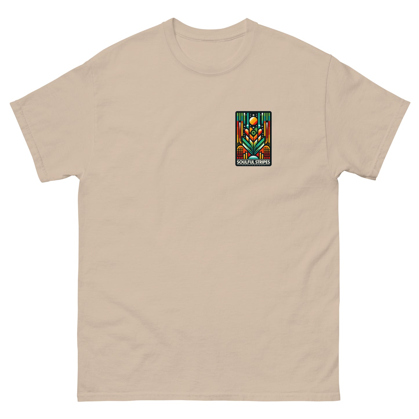 soulful-stripes-2-reggae-t-shirt-sand-front
