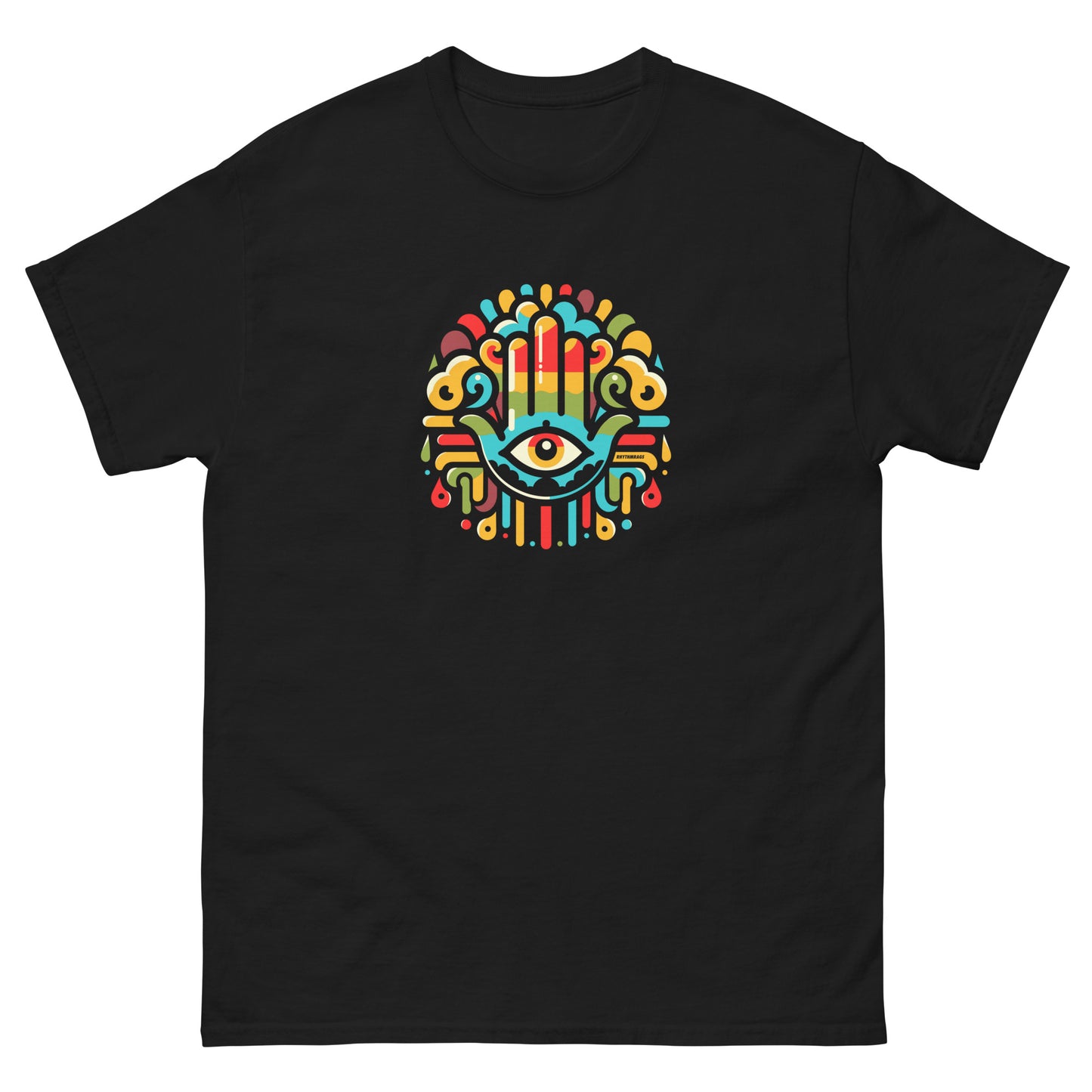 Hand-of-mary-reggae-t-shirt-black