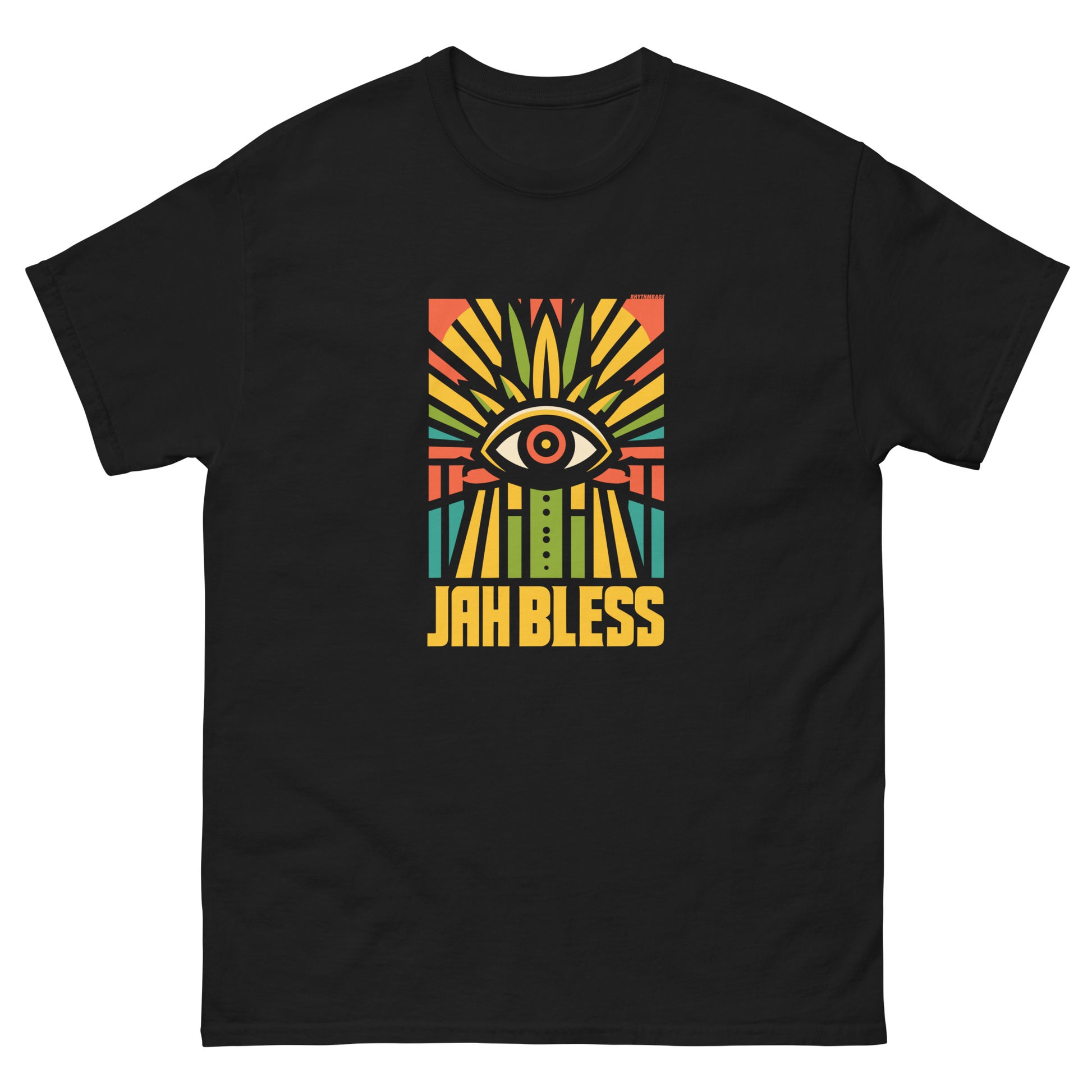Jah-bless-reggae-t-shirt-black