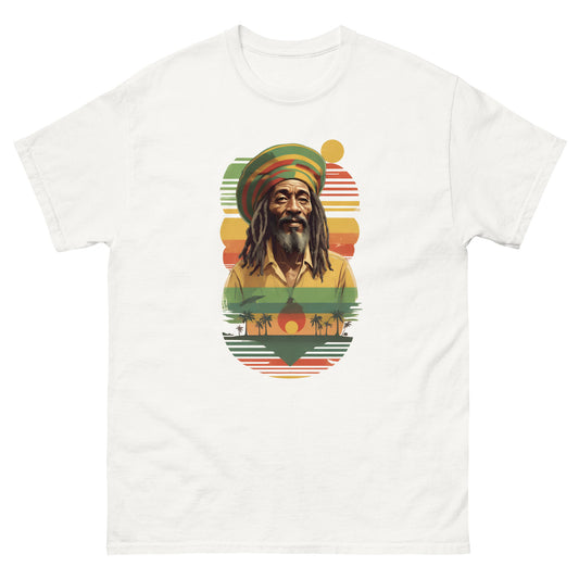 Jamaica-echoes-reggae-t-shirt-white