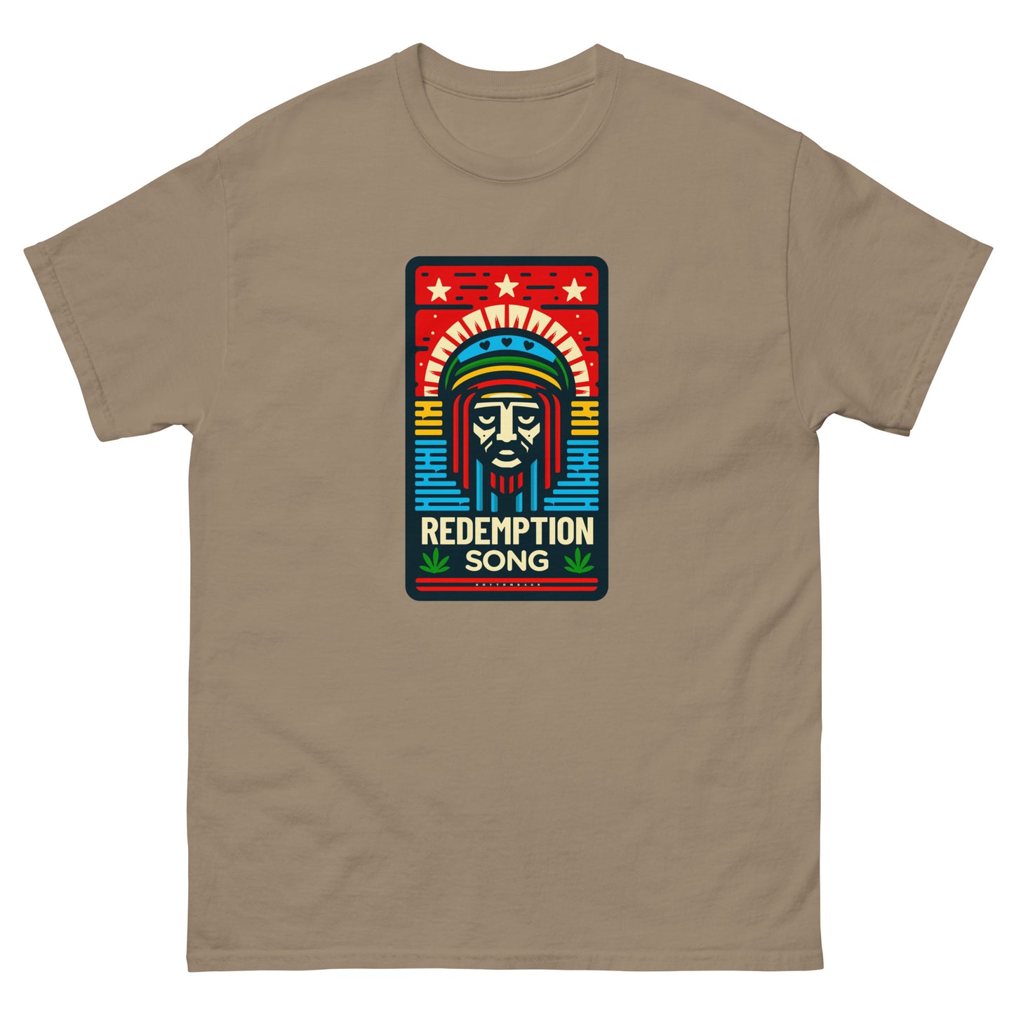 Redemption-song-reggae-t-shirt-savana-front