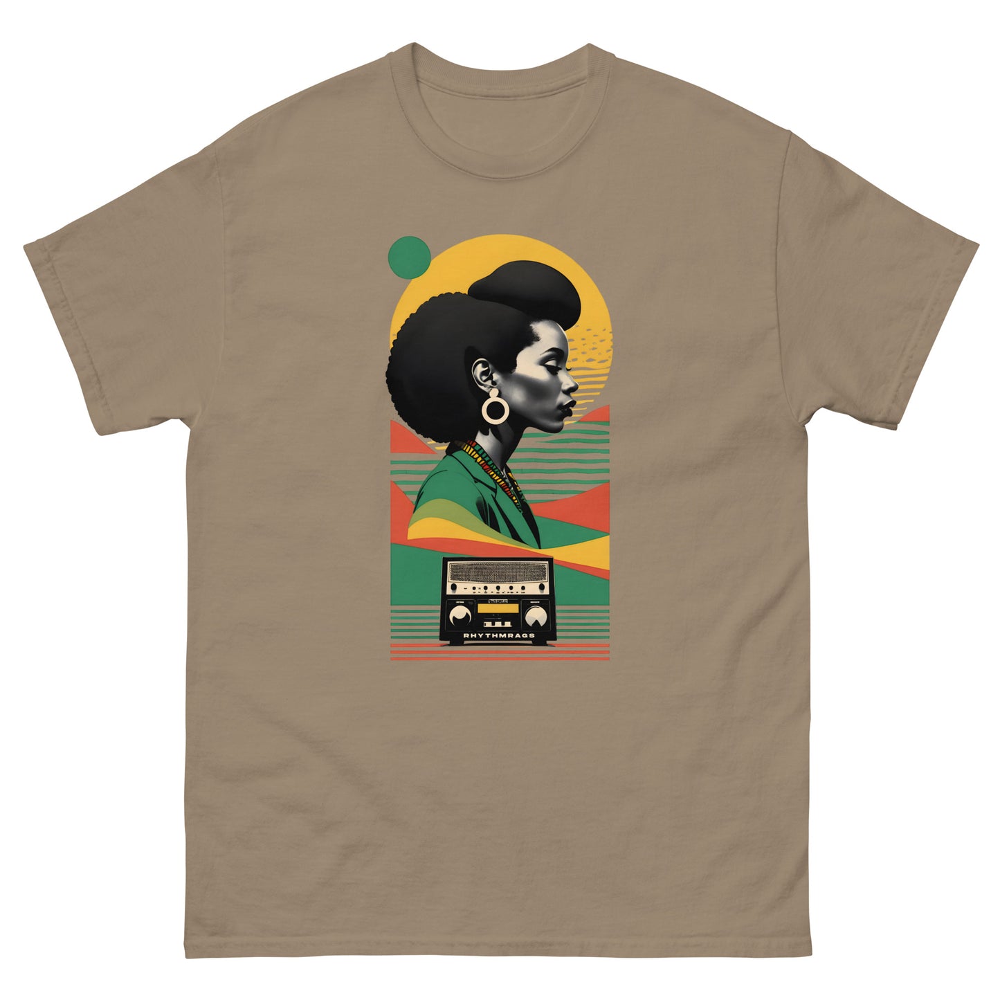 Reggae-roots-reggae-t-shirt-brown-savana