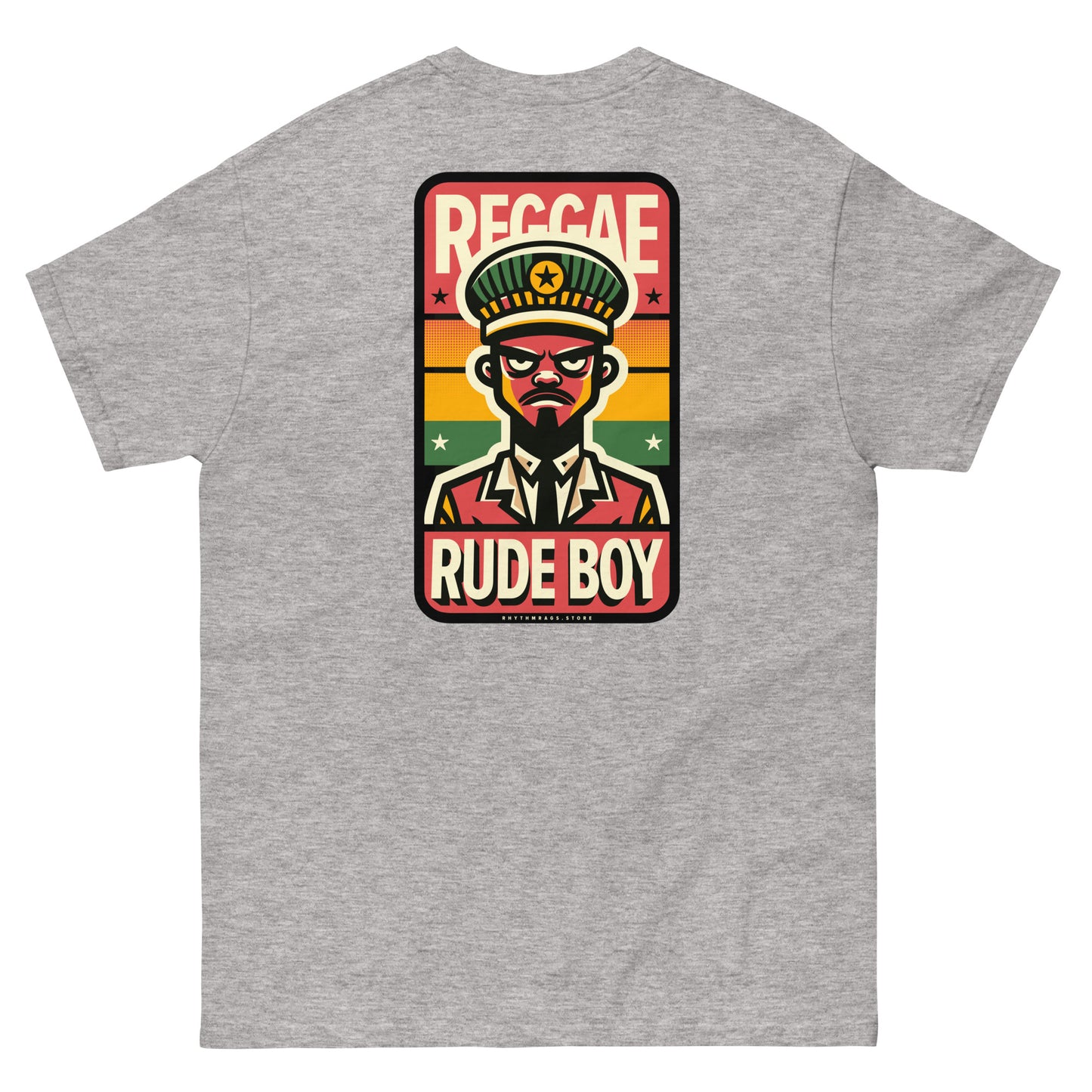 Reggae-rude-boy-reggae-t-shirt-sport-grey