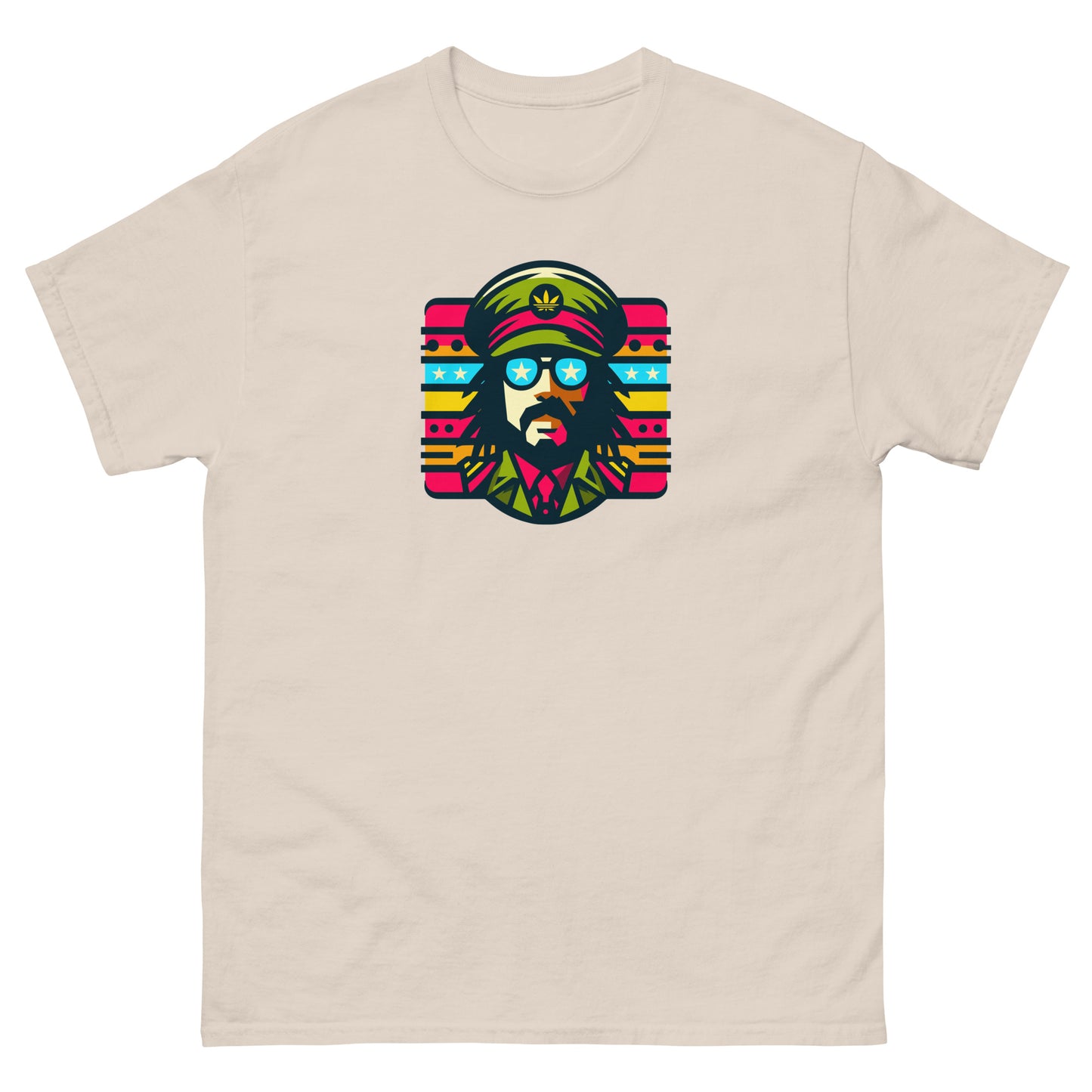 Soul-rebel-reggae-t-shirt-natural-front