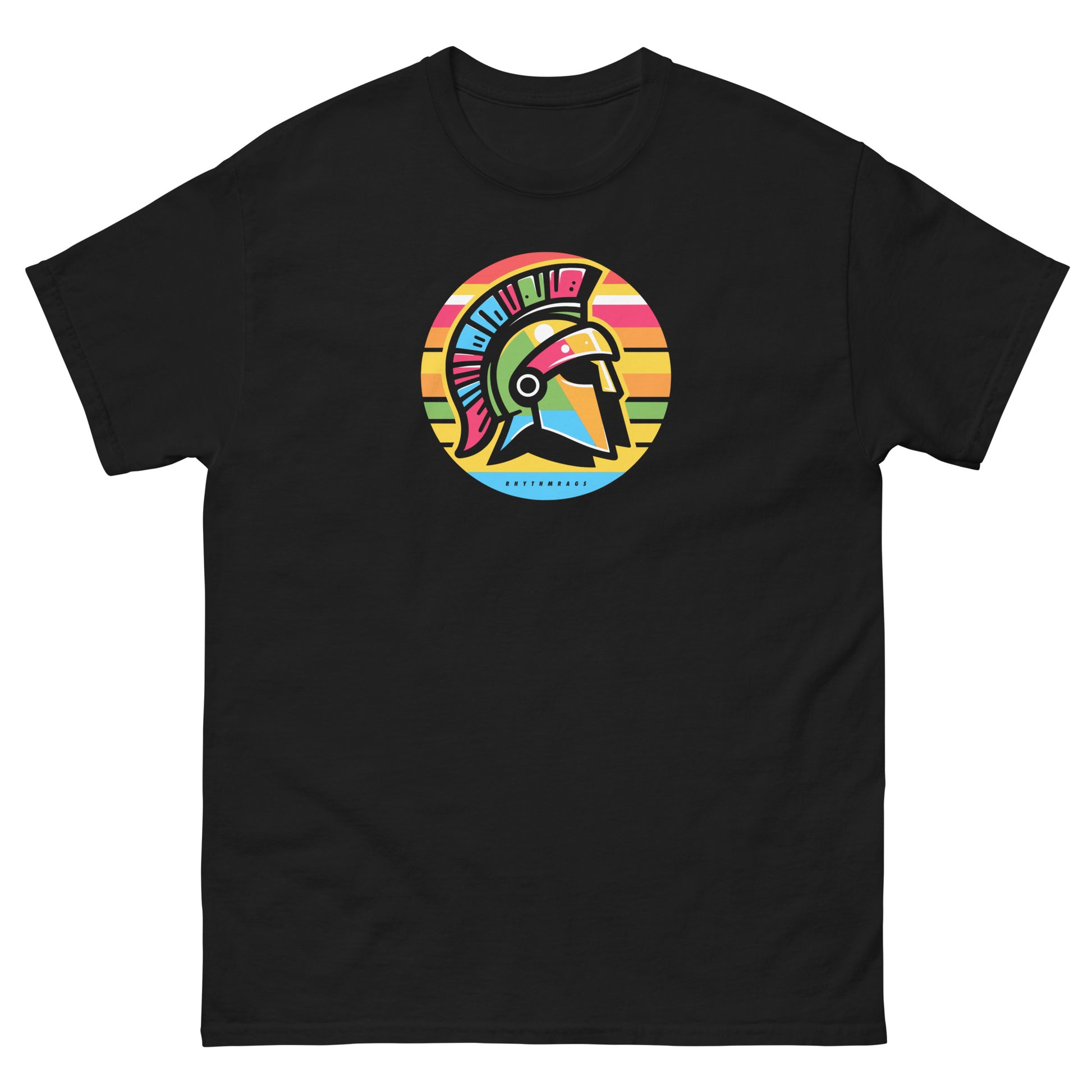 Trojans-reggae-t-shirt-black-front