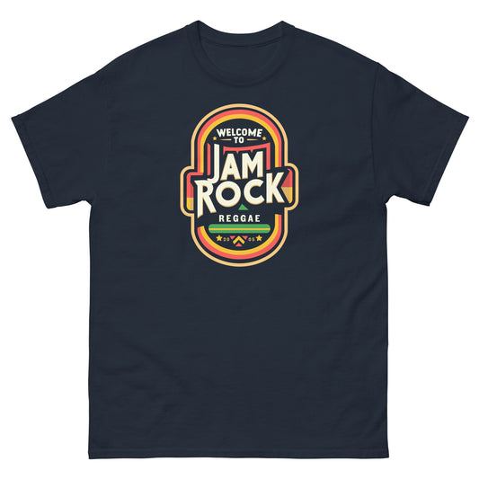 Welcome-to-Jamrock_3-reggae-t-shirt-navy-front
