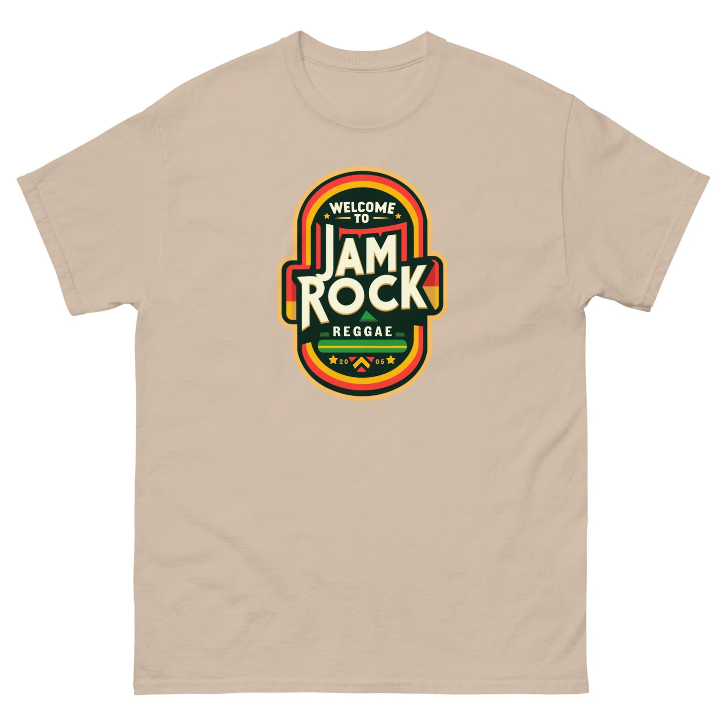 Welcome-to-Jamrock_3-reggae-t-shirt-sand-front