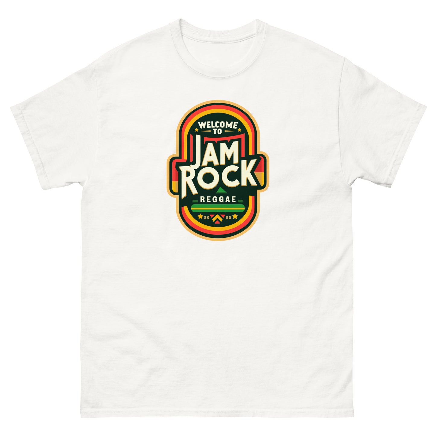 Welcome-to-Jamrock_3-reggae-t-shirt-white-front