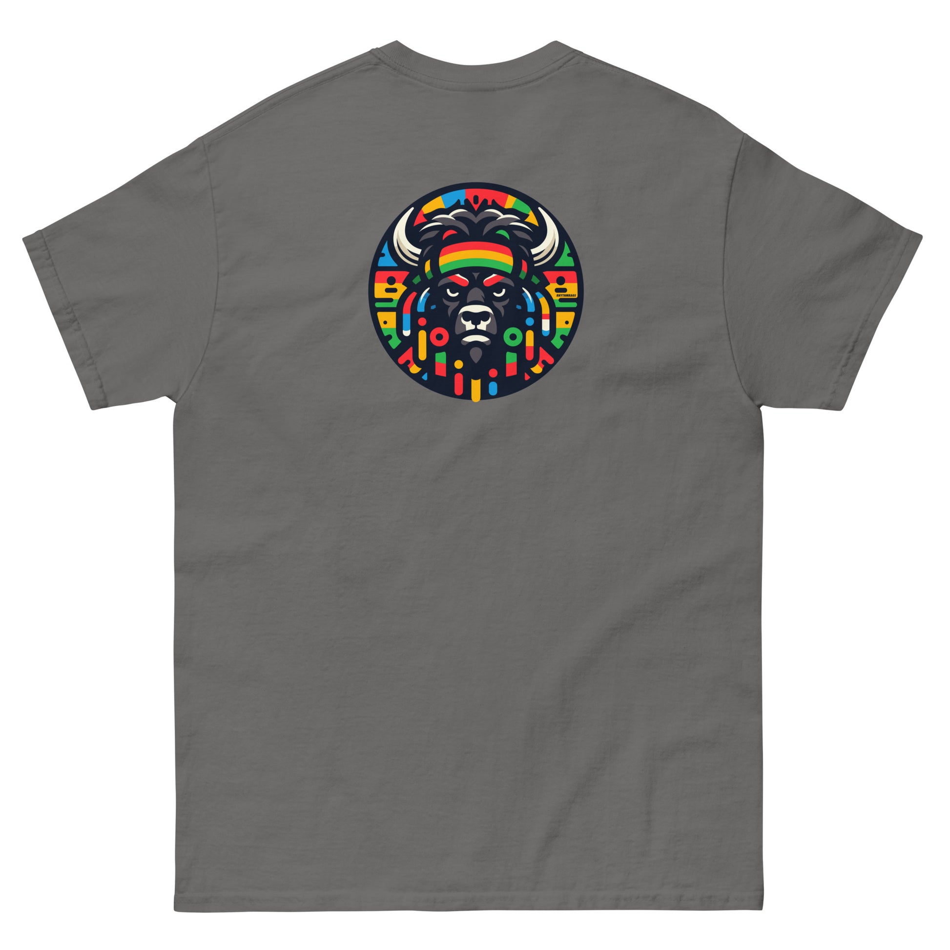buffalo-soldier_1-reggae-t-shirt-charcoal-back