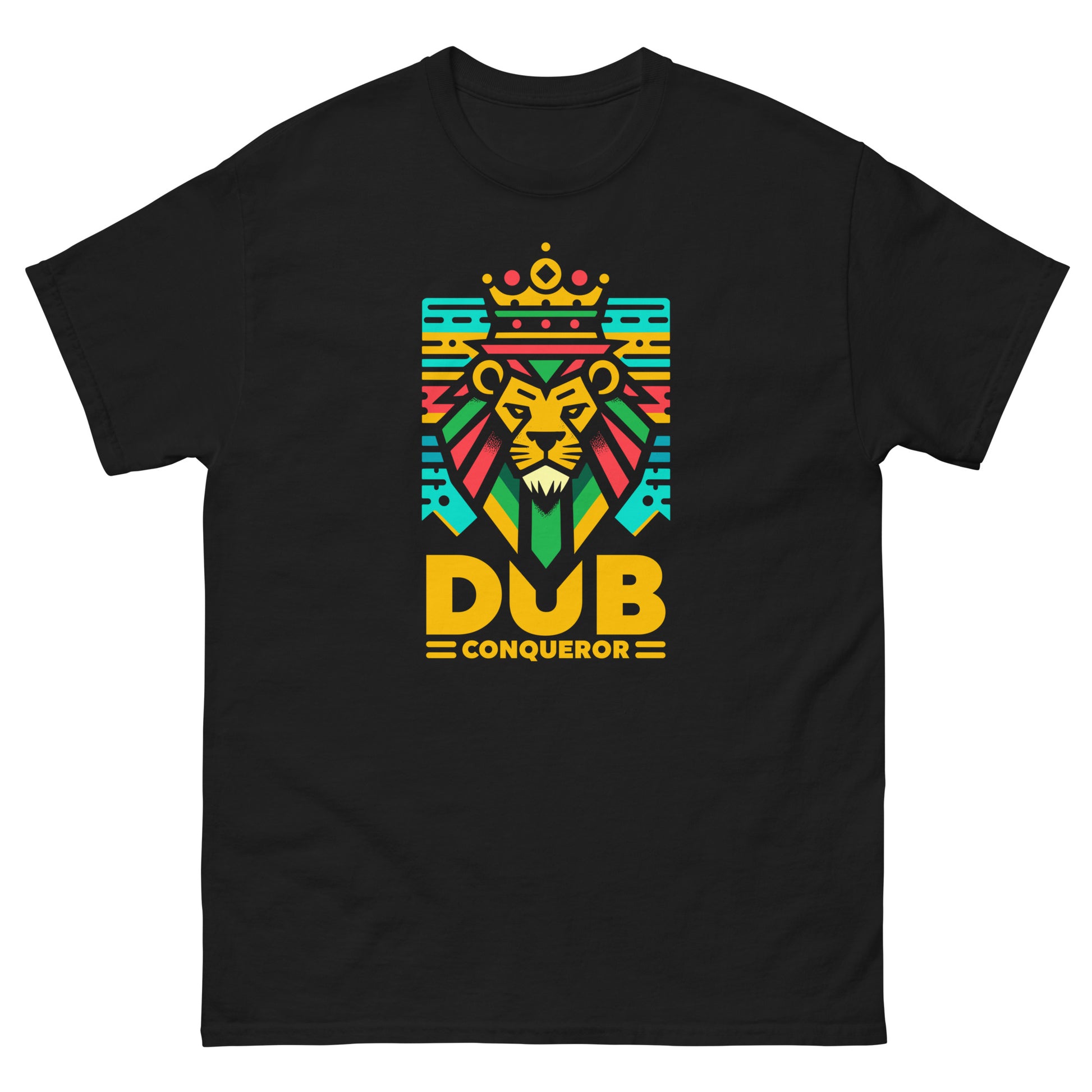 dub-conqueror-reggae-t-shirt-black
