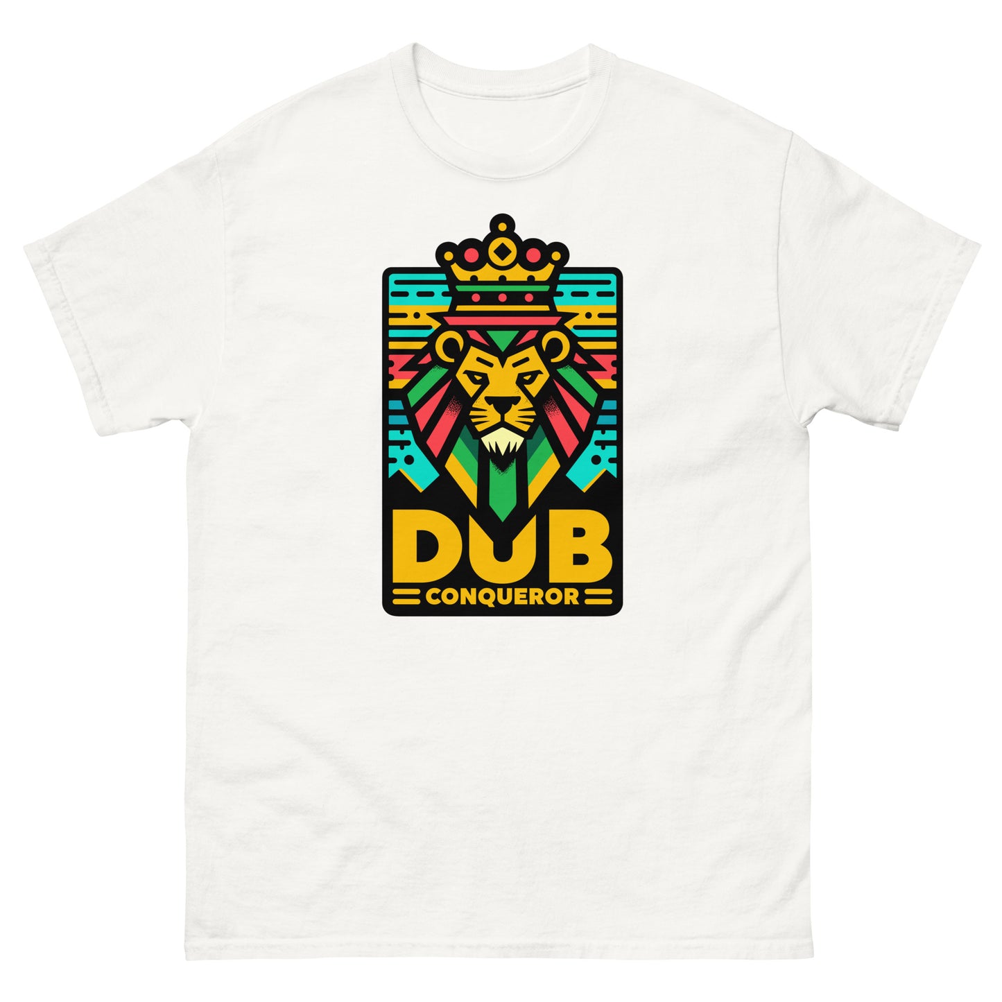 dub-conqueror-reggae-t-shirt-white