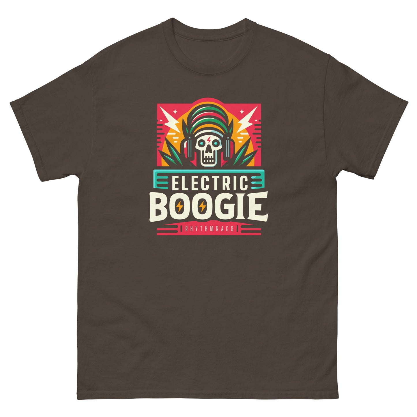 electric-boogie-reggae-t-shirt-dark-chocolate