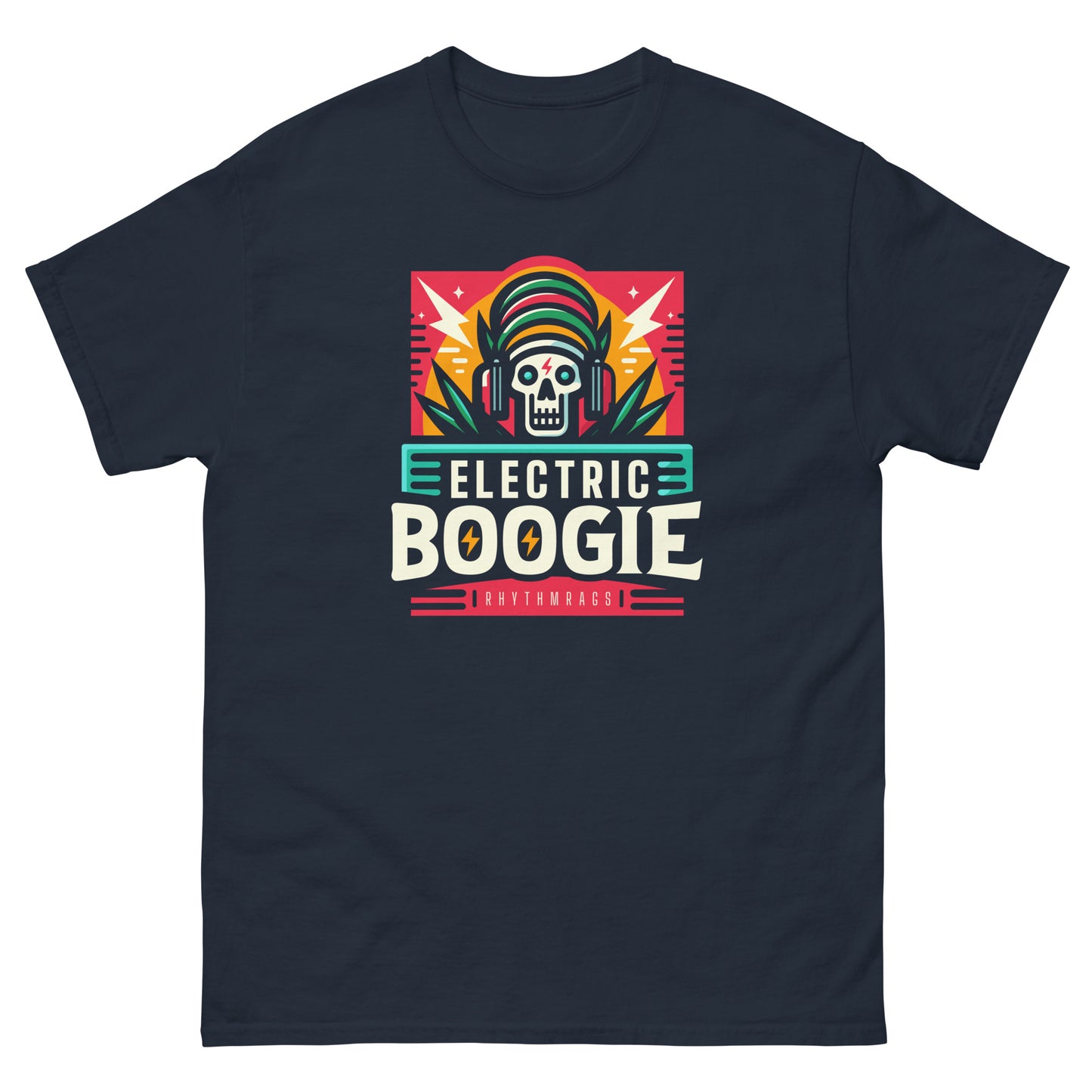 electric-boogie-reggae-t-shirt-navy